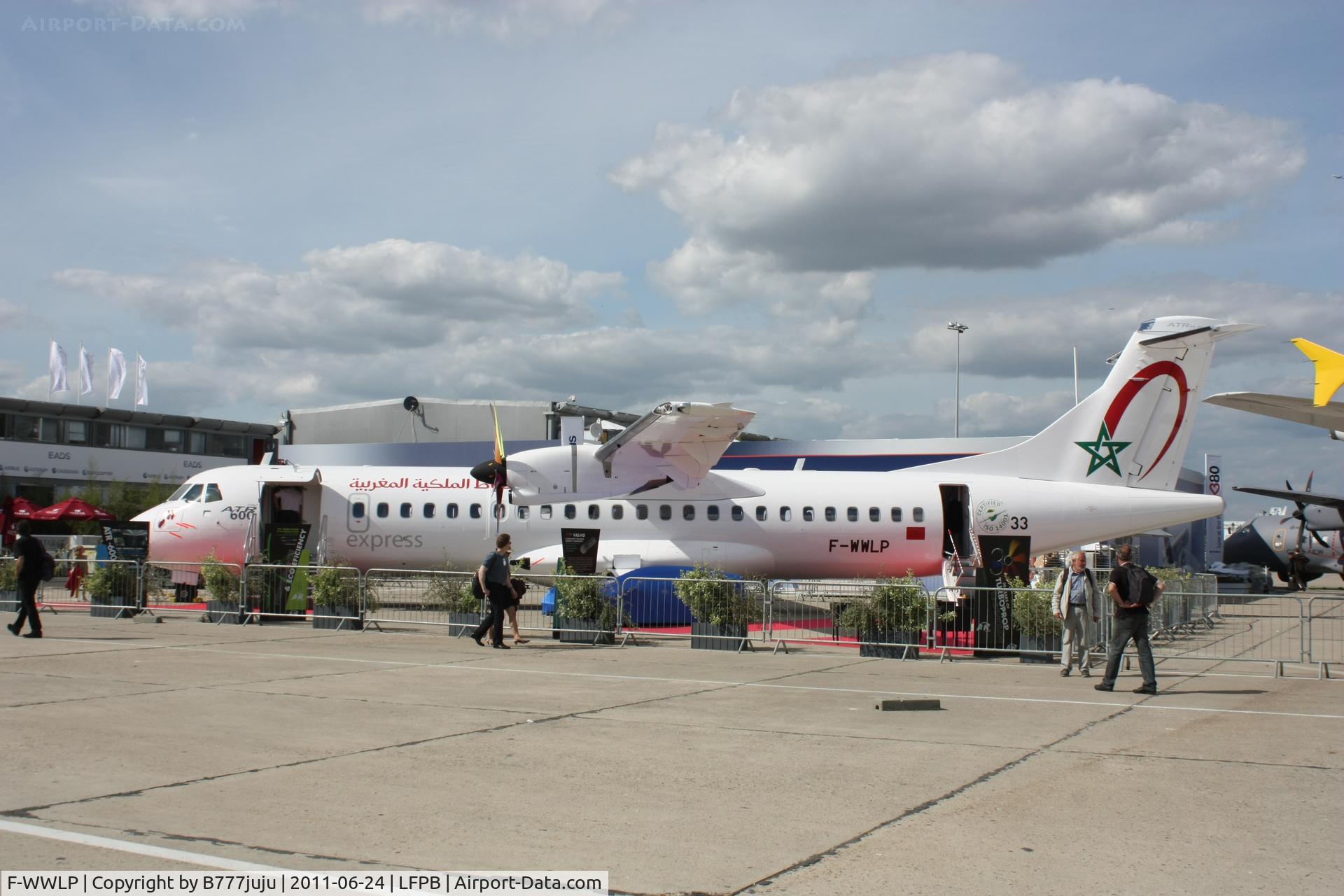 F-WWLP, 2011 ATR 72-600 (72-212A) C/N 960, on display at SIAE 2011