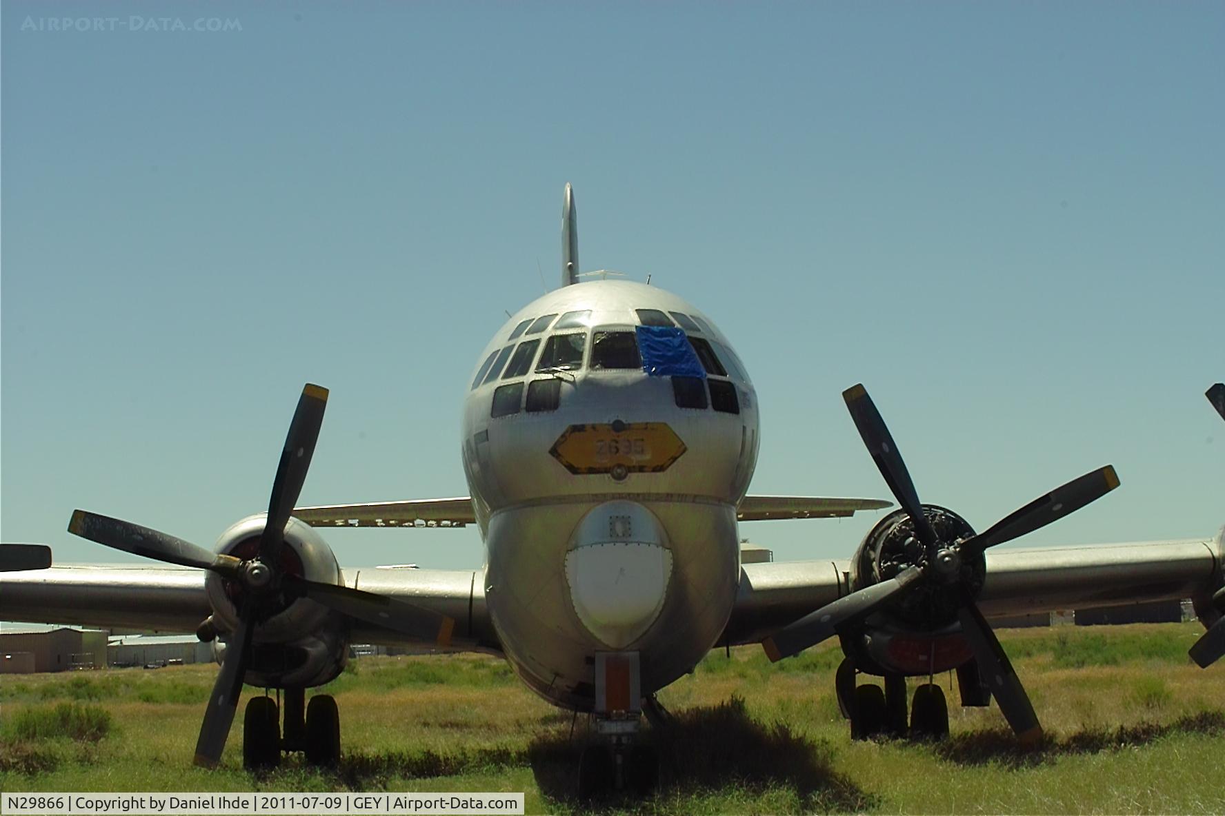 N29866, 1952 Boeing KC-97L Stratofreighter C/N 16726, 1952 Boeing KC-97L @ GEY