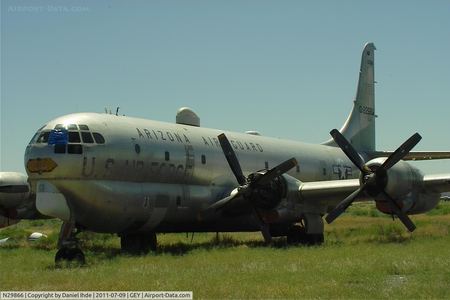 N29866, 1952 Boeing KC-97L Stratofreighter C/N 16726, 1952 Boeing KC-97L @ GEY