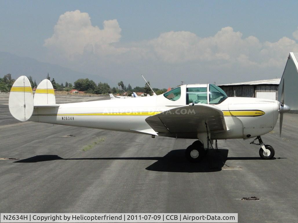 N2634H, 1946 Erco 415C Ercoupe C/N 3259, Parked in transient parking