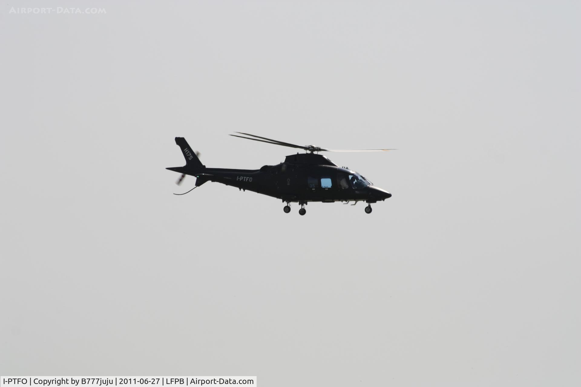 I-PTFO, 2011 AgustaWestland AW-109SP GrandNew C/N 22235, on display at SIAE 2011