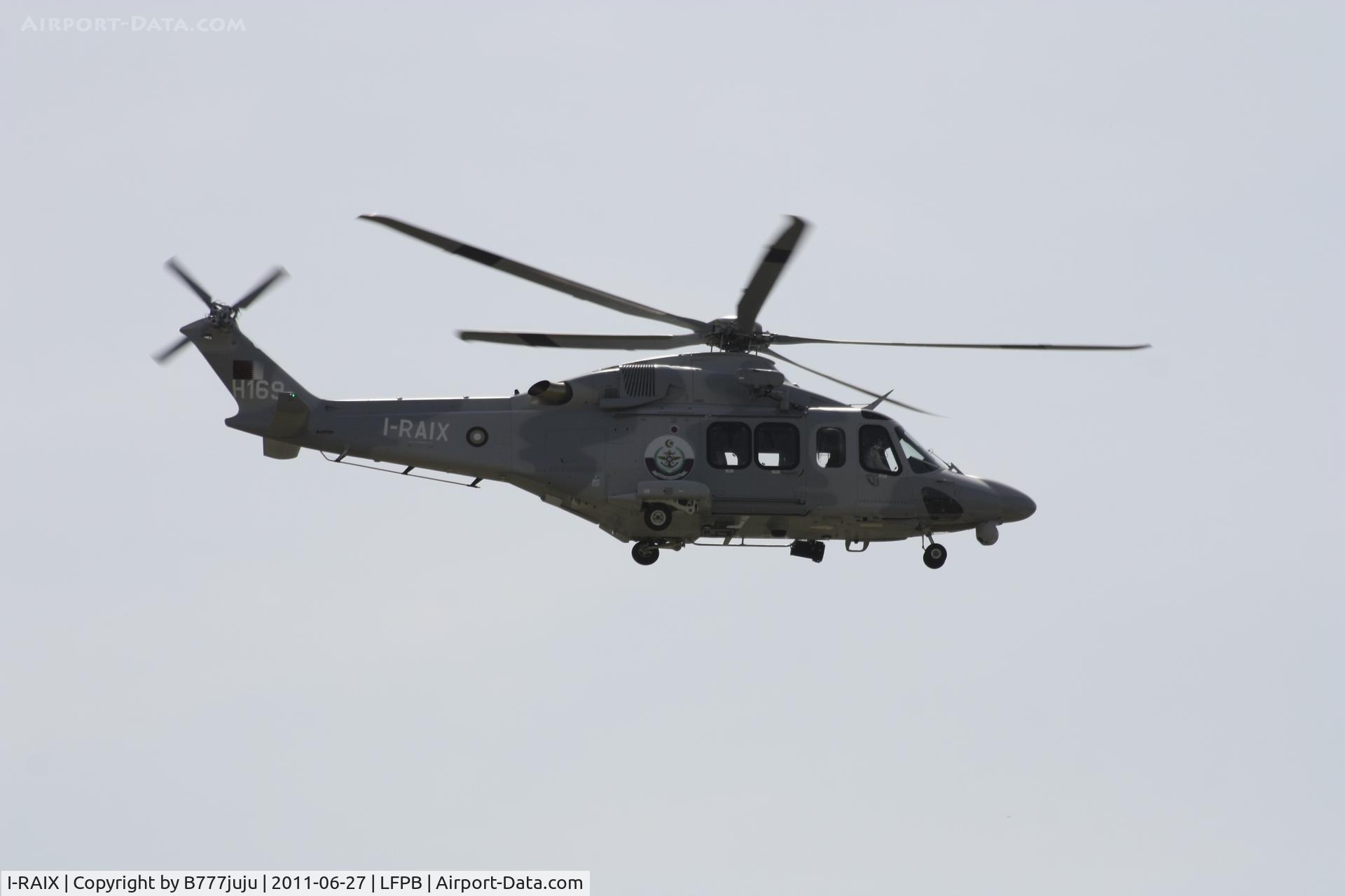 I-RAIX, 2011 AgustaWestland AW-139 C/N 31355, on display at SIAE 2011