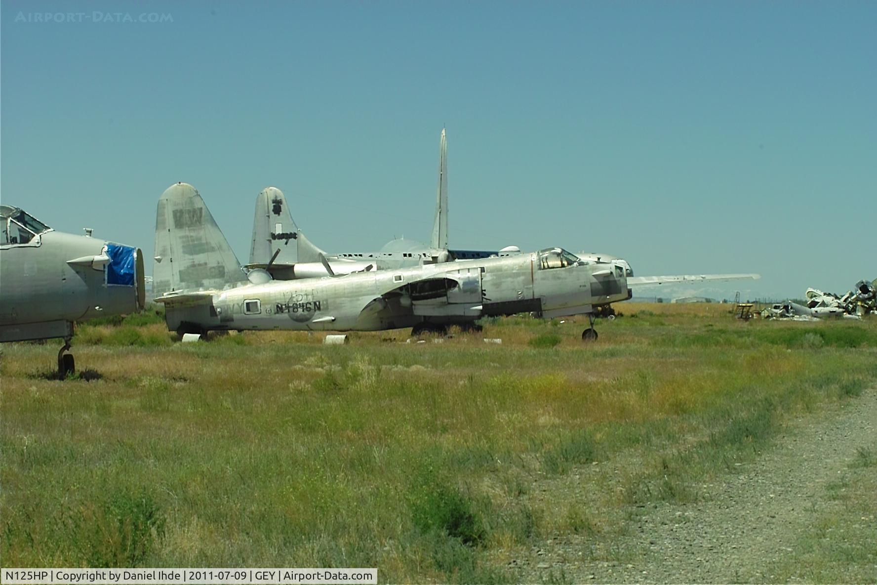 N125HP, 1955 Lockheed P2V-7S Neptune C/N 726-7035, Hawkins and Powers Lockheed SP-2H @ GEY.  Apparently formerly N4846N
