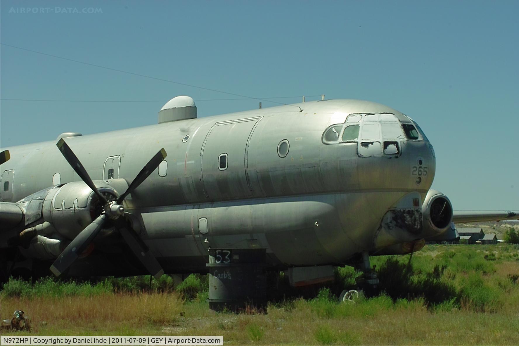 N972HP, 1953 Boeing/hawkins And Powers HP-B-377 C/N 53-350, Boeing/Hawkins & Powers HP-B-377 @ GEY.