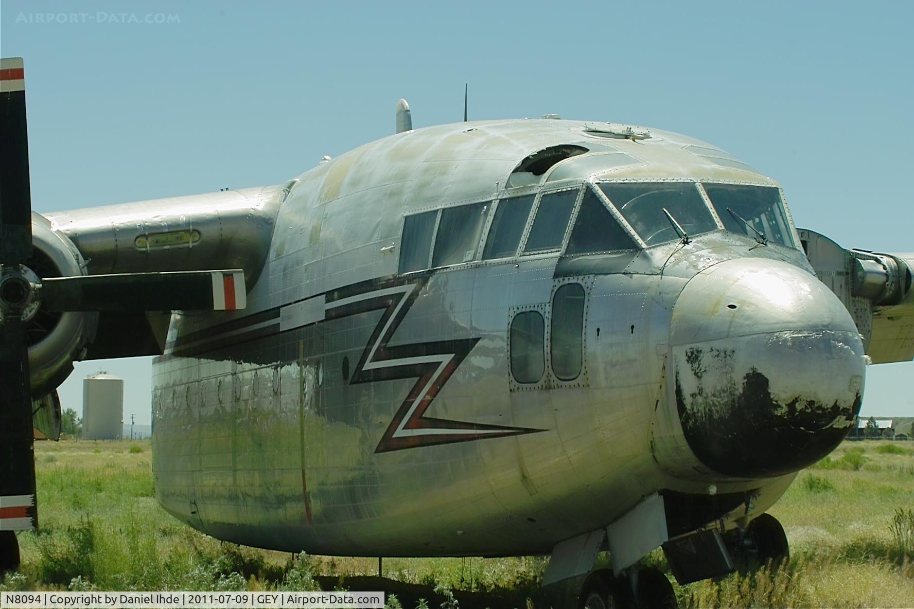N8094, 1948 Fairchild C-119G Flying Boxcar C/N 10994, 1948 Fairchild C-119G @ GEY