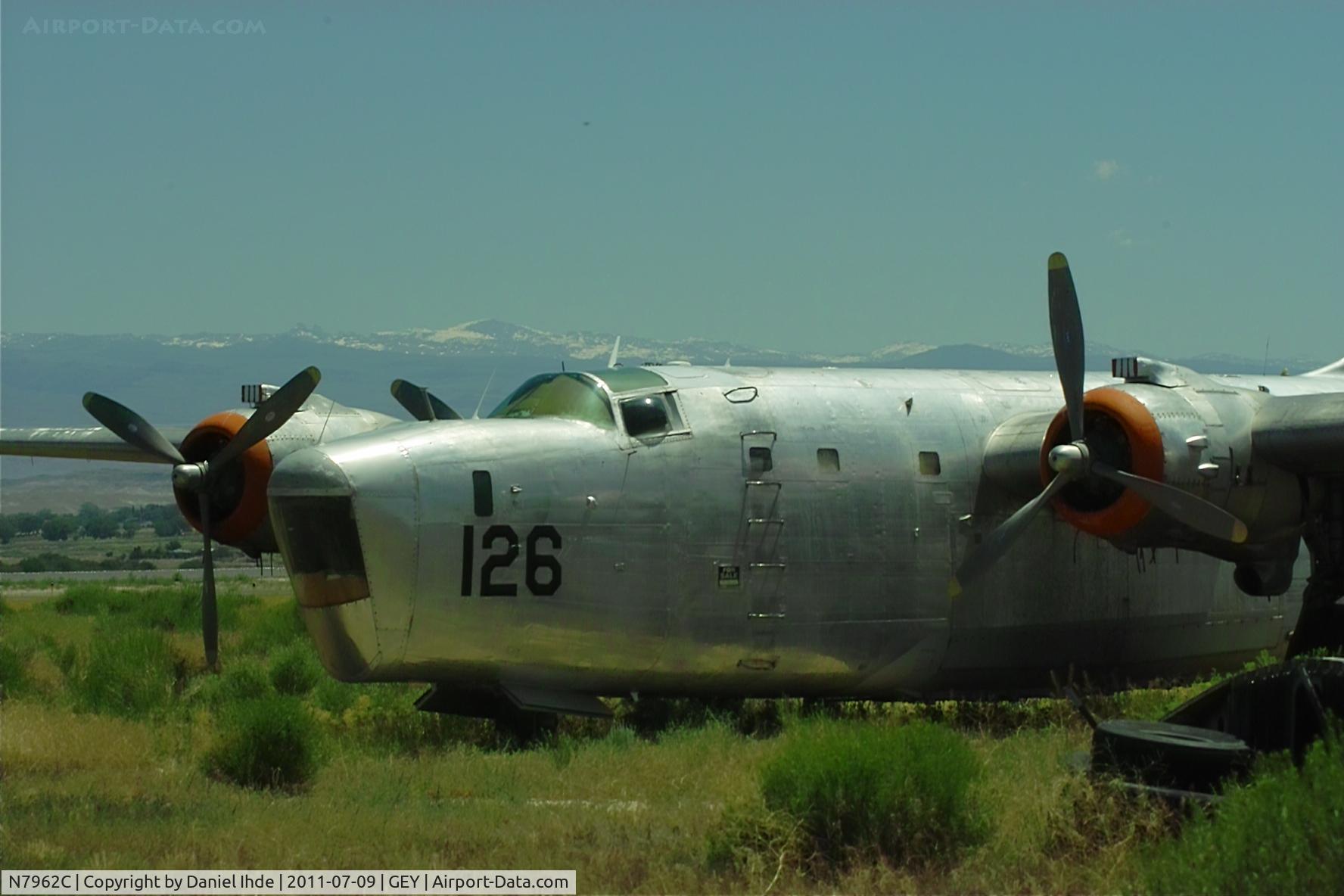 N7962C, 1944 Consolidated Vultee P4Y-2 Privateer C/N 59882, 1944 Consolidated Vultee P4Y-2 @ GEY