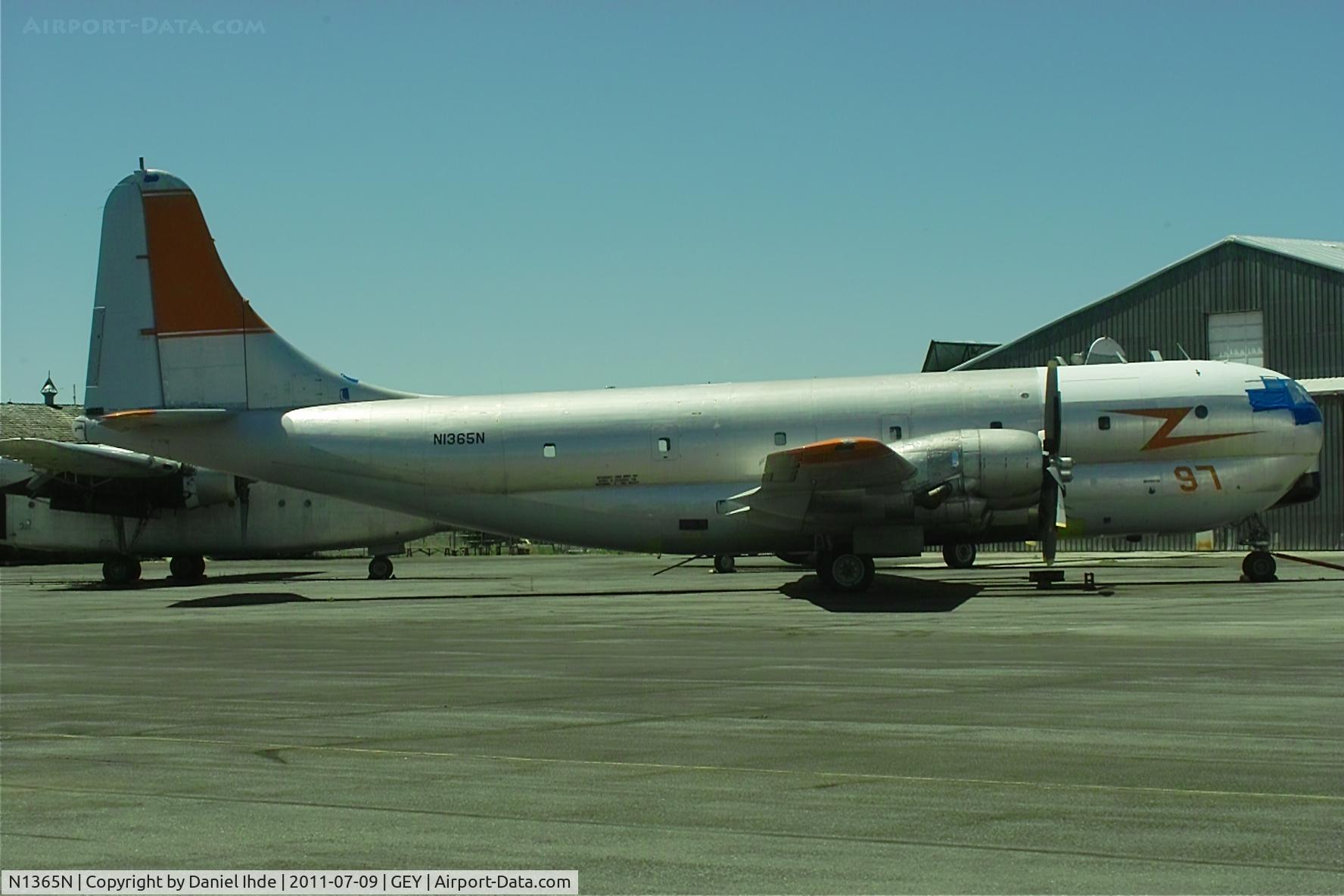 N1365N, 1952 Boeing KC-97G C/N 52-2698, Boeing KC-97G @ GEY