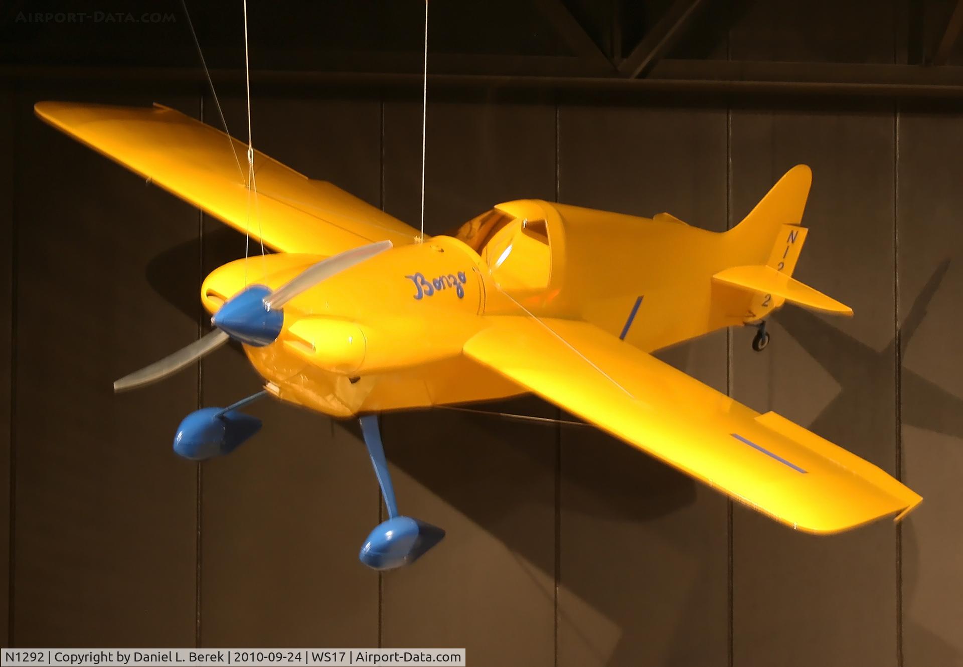 N1292, 1948 Wittman DFA (Little Bonzo) C/N 7, 