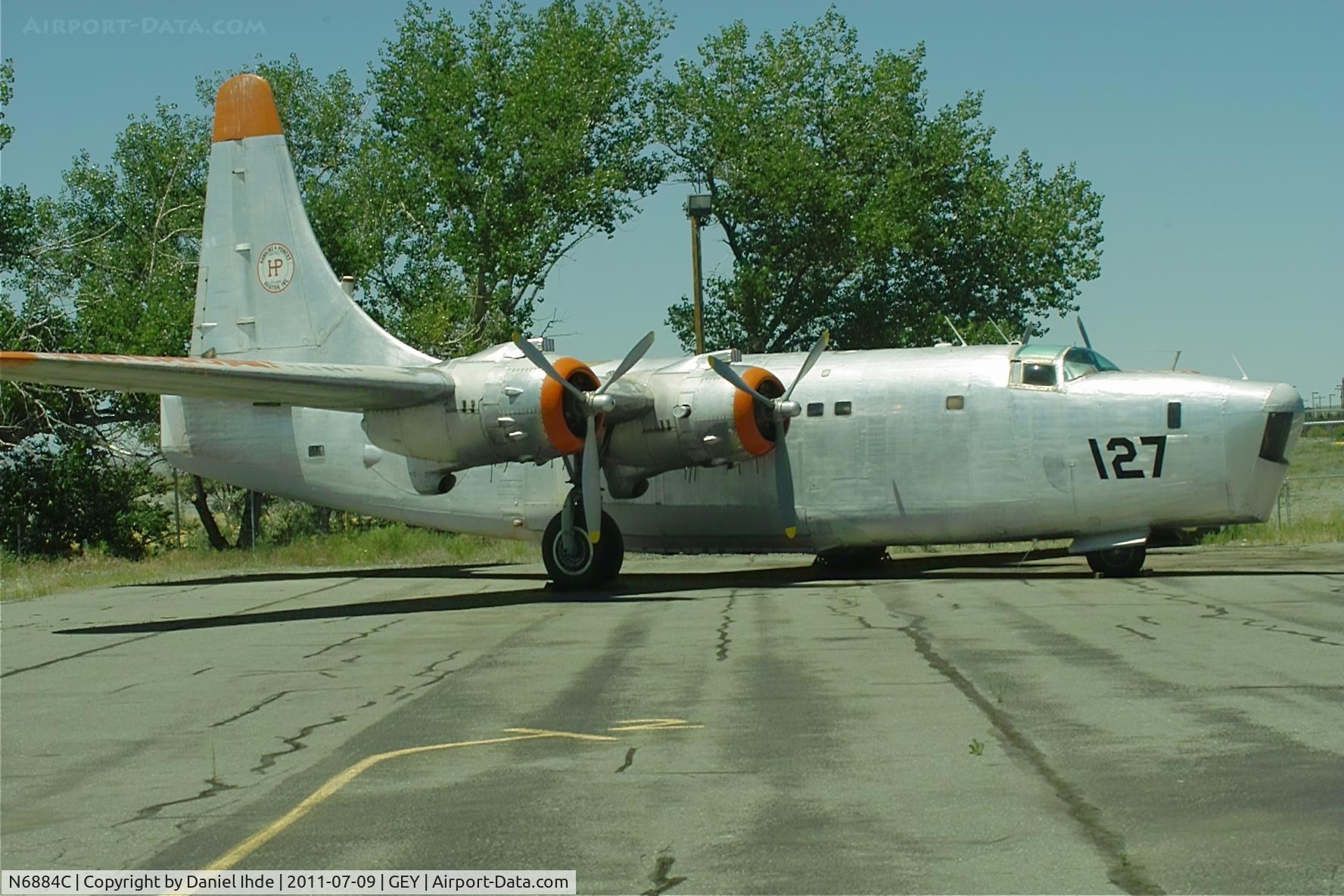 N6884C, 1959 Consolidated Vultee P4Y-2 Privateer C/N 59701, 1959 Consolidated Vultee P4Y-2 @ GEY