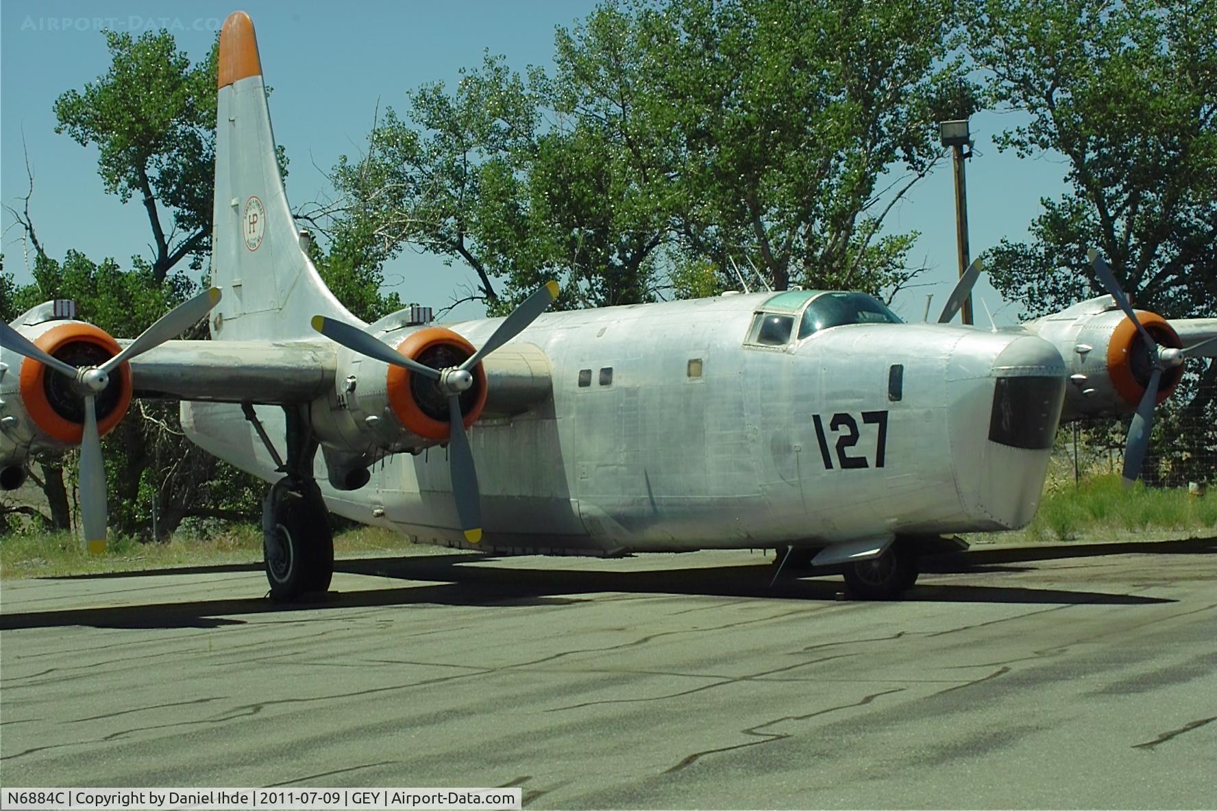 N6884C, 1959 Consolidated Vultee P4Y-2 Privateer C/N 59701, 1959 Consolidated Vultee P4Y-2 @ GEY