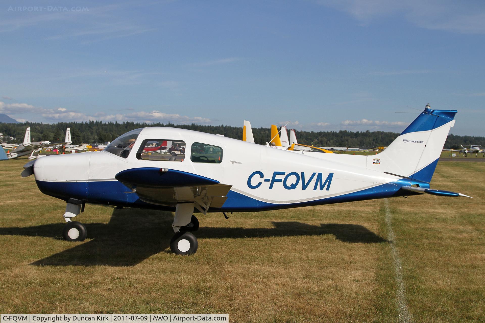 C-FQVM, 1967 Beech A23-19 C/N MB272, Previously CF-QVM