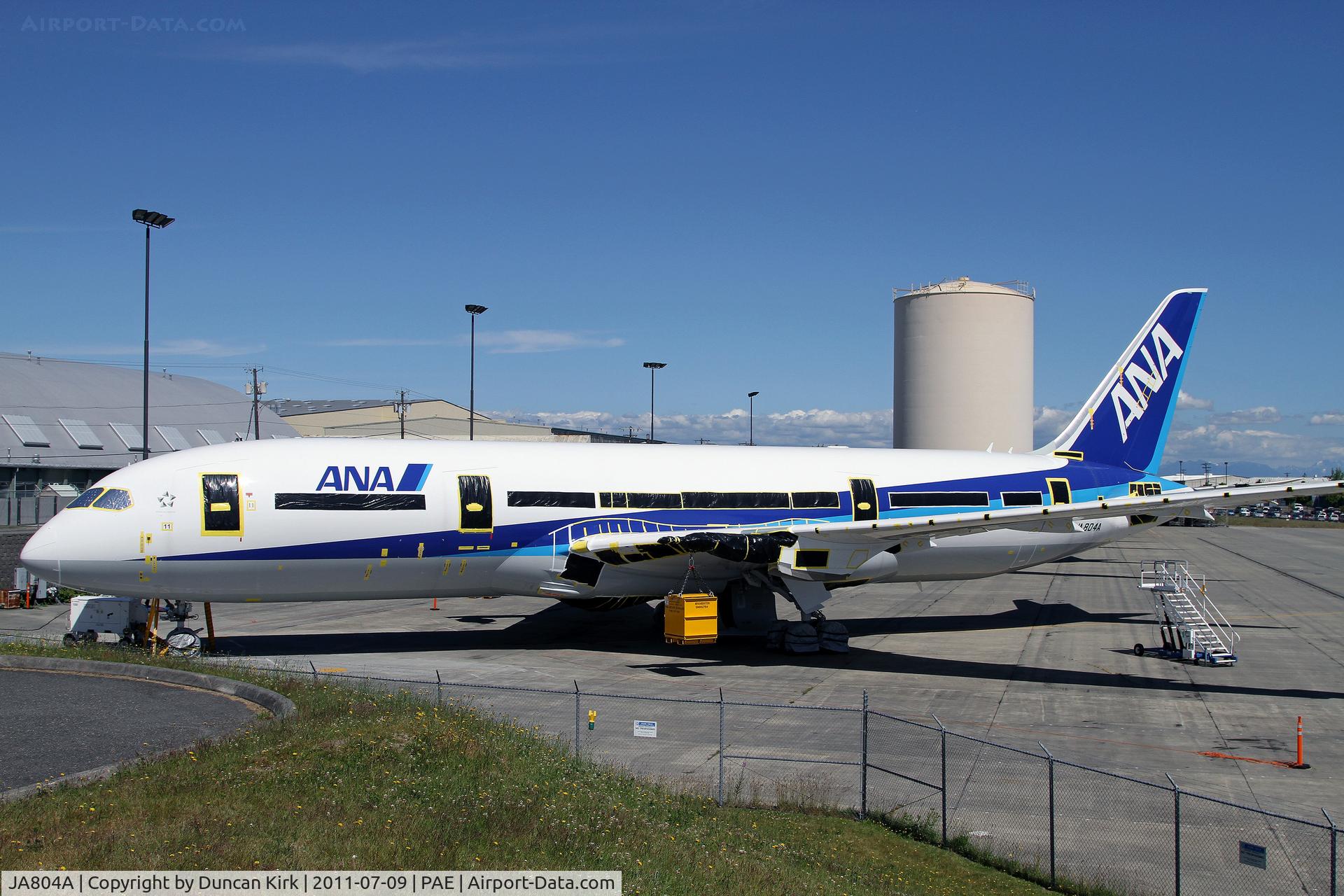JA804A, 2010 Boeing 787-8 Dreamliner C/N 34486, Awaiting retrofit and in storage