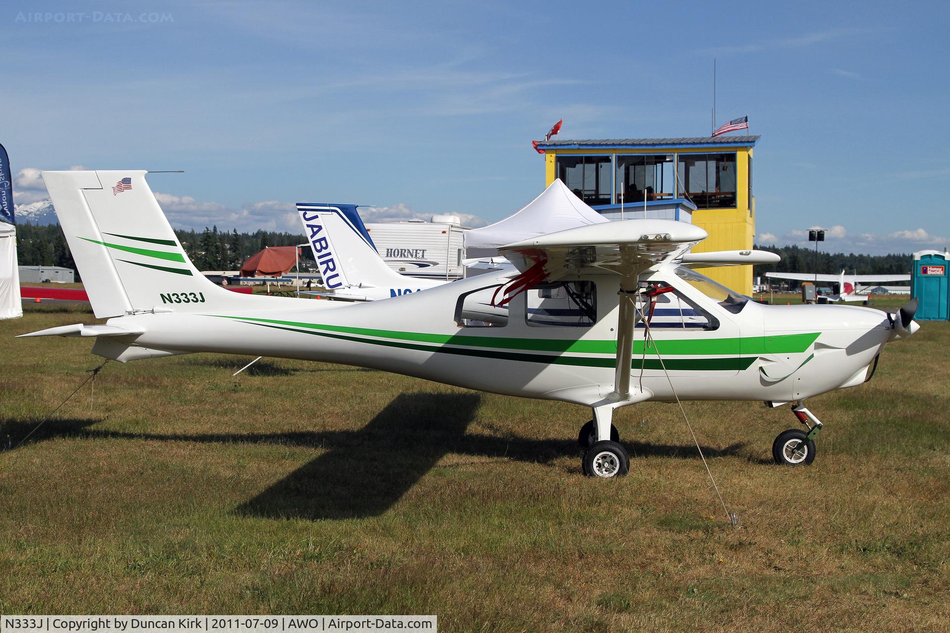 N333J, 2007 Jabiru J-250 C/N 333, One of several Jabiru's at the fly-in