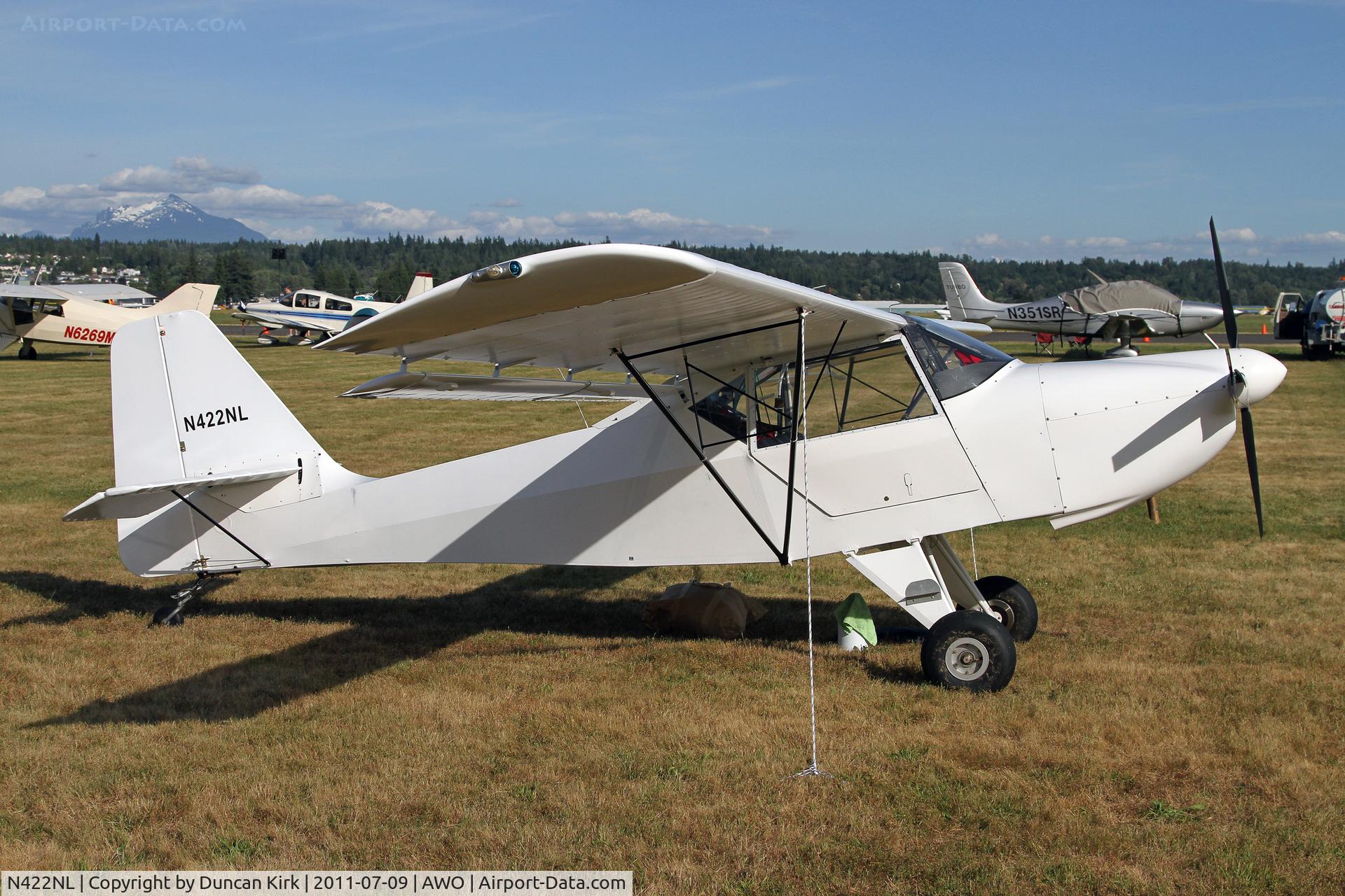 N422NL, 2006 Skystar Kitfox Series 5 C/N 94060032, One of many kit planes at the fly-in