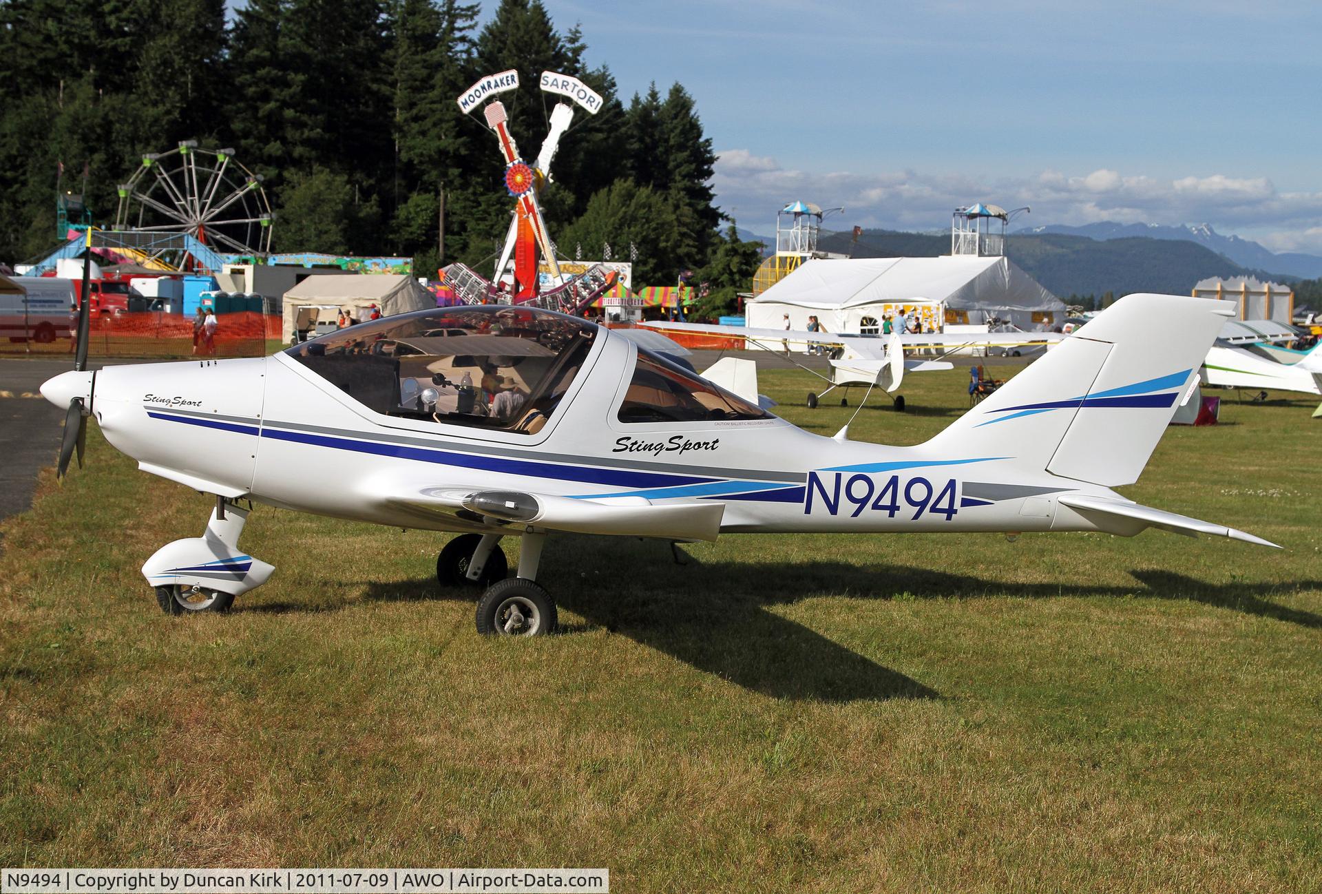 N9494, 2007 TL Ultralight TL-2000 Sting Sport C/N TLUSA155, Just what the fly-in is all about