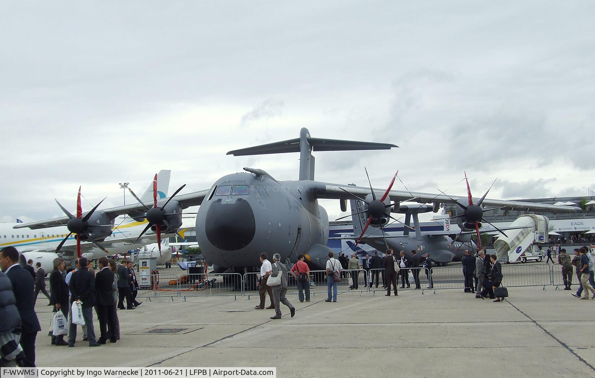 F-WWMS, 2010 Airbus A400M Atlas C/N 003, Airbus A400M Grizzly at the Aerosalon 2011, Paris