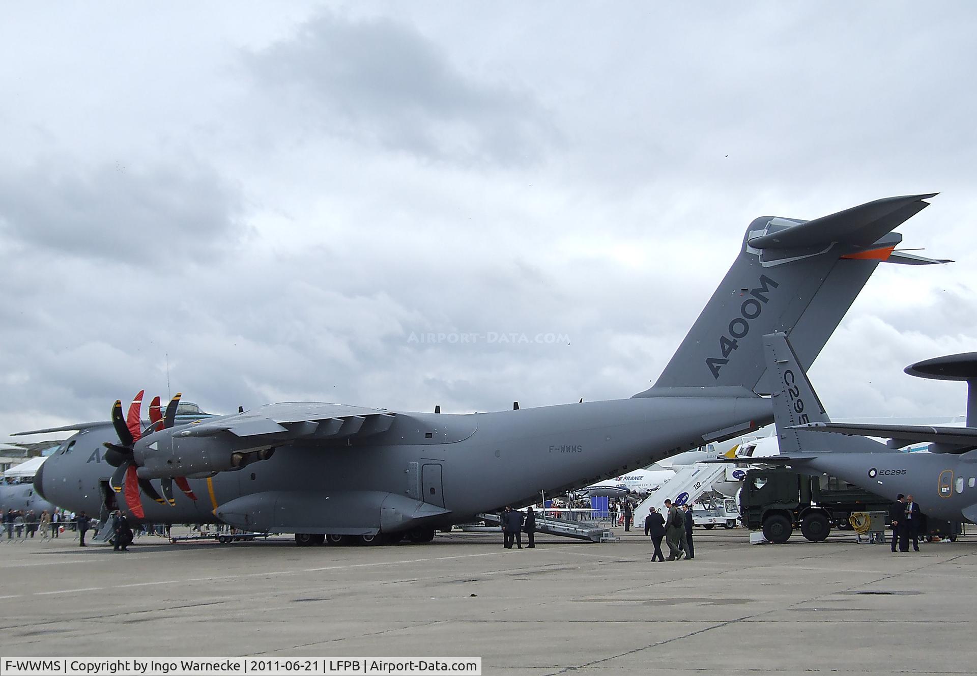 F-WWMS, 2010 Airbus A400M Atlas C/N 003, Airbus A400M Grizzly at the Aerosalon 2011, Paris