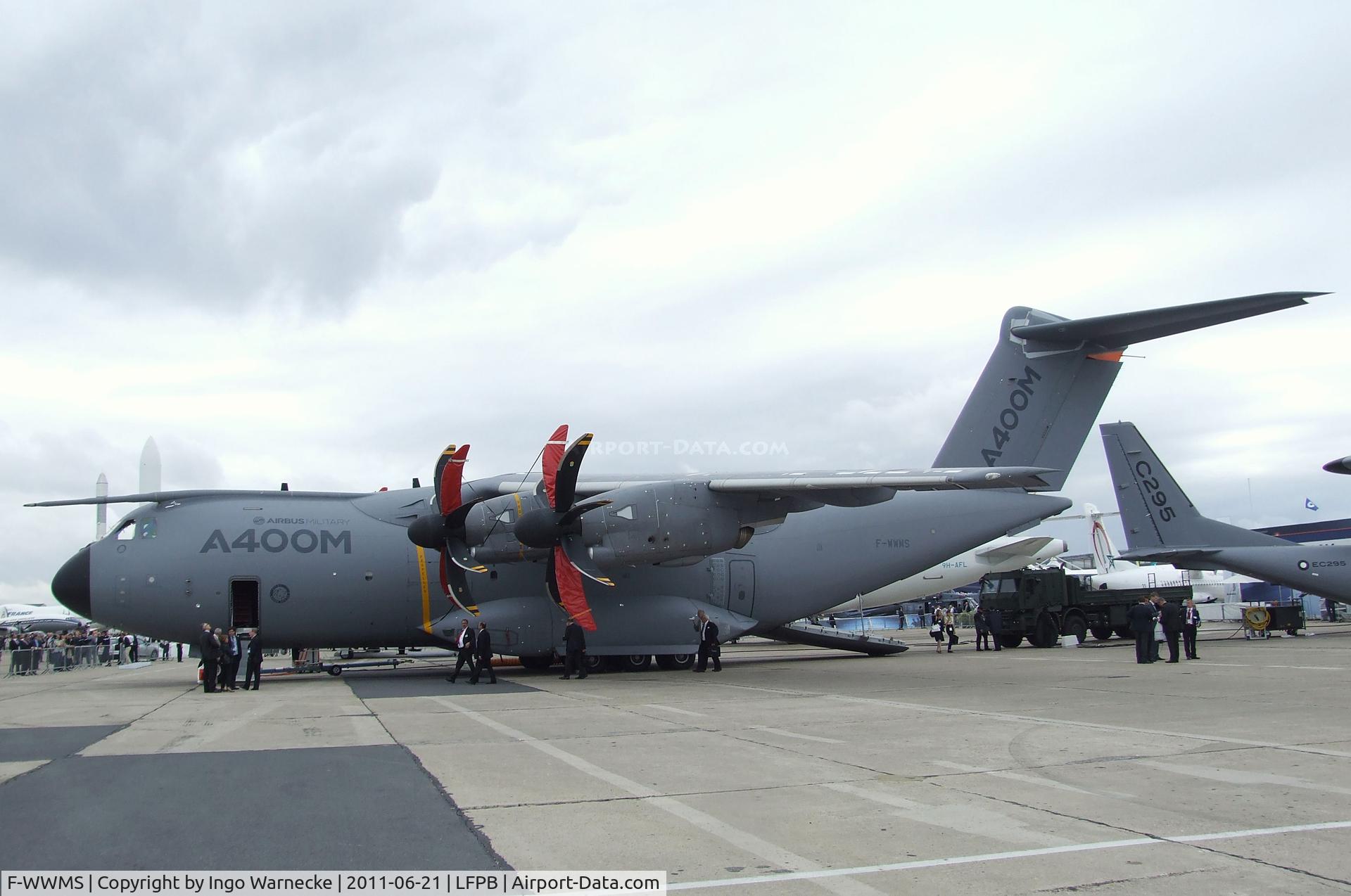 F-WWMS, 2010 Airbus A400M Atlas C/N 003, Airbus A400M Grizzly at the Aerosalon 2011, Paris