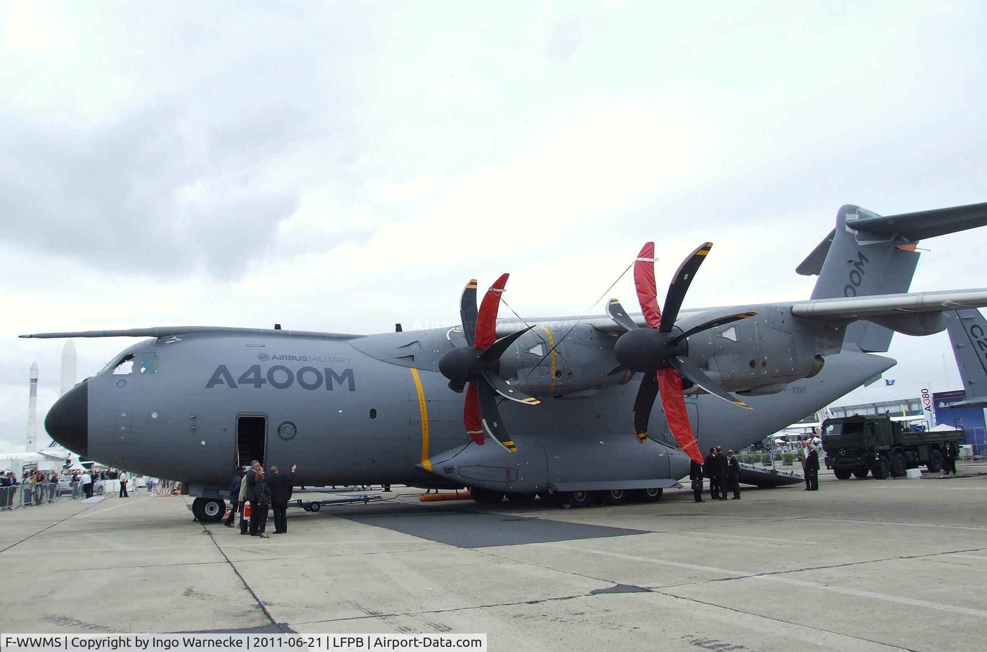 F-WWMS, 2010 Airbus A400M Atlas C/N 003, Airbus A400M Grizzly at the Aerosalon 2011, Paris