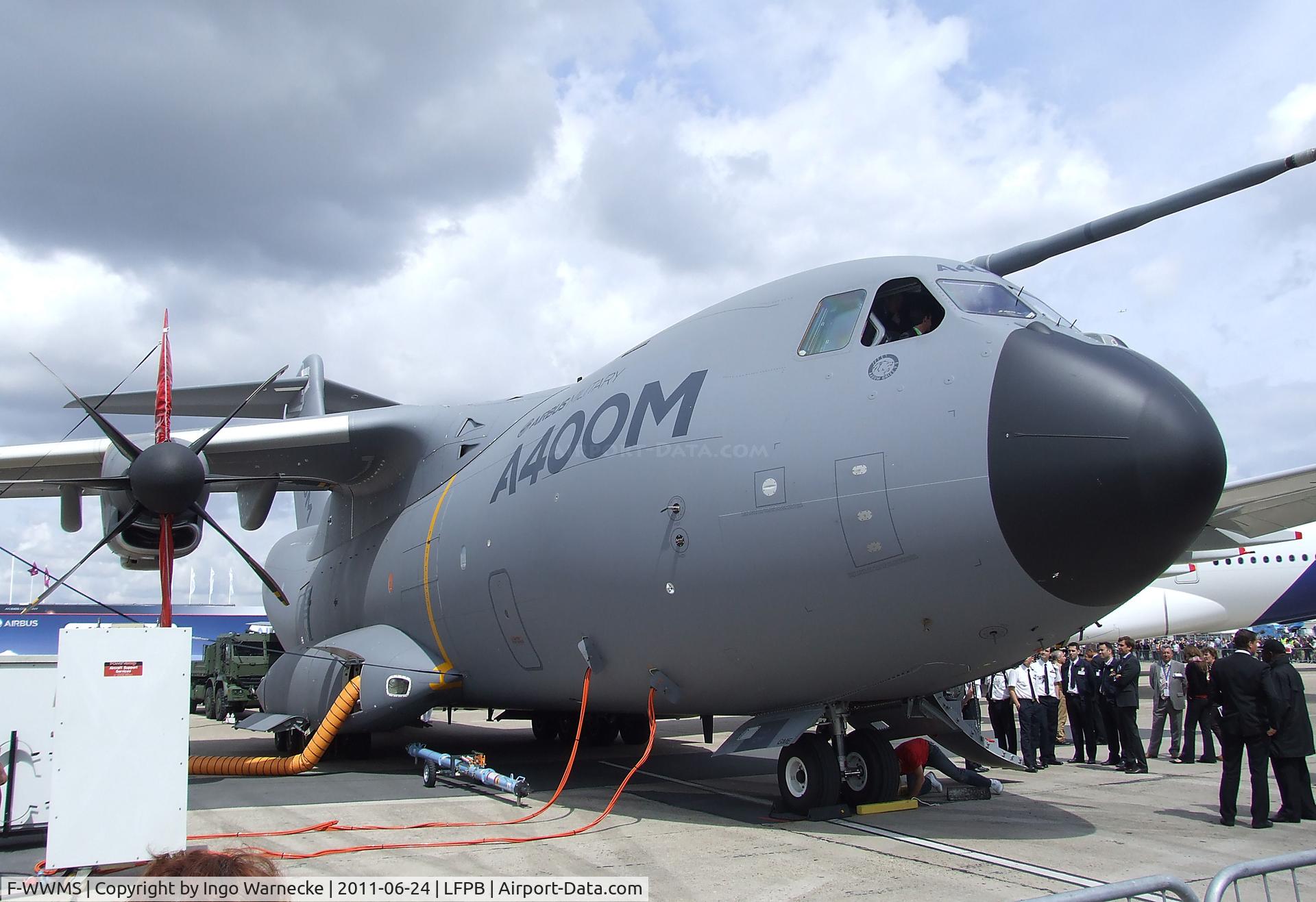 F-WWMS, 2010 Airbus A400M Atlas C/N 003, Airbus A400M Grizzly at the Aerosalon 2011, Paris