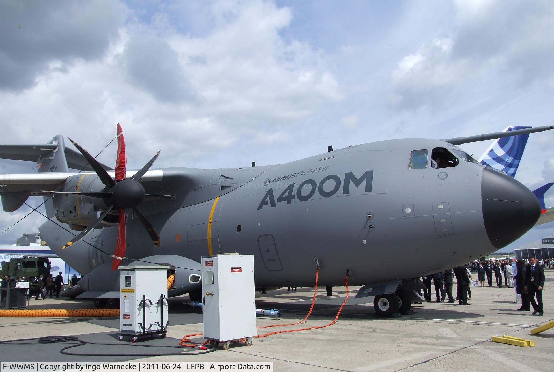 F-WWMS, 2010 Airbus A400M Atlas C/N 003, Airbus A400M Grizzly at the Aerosalon 2011, Paris