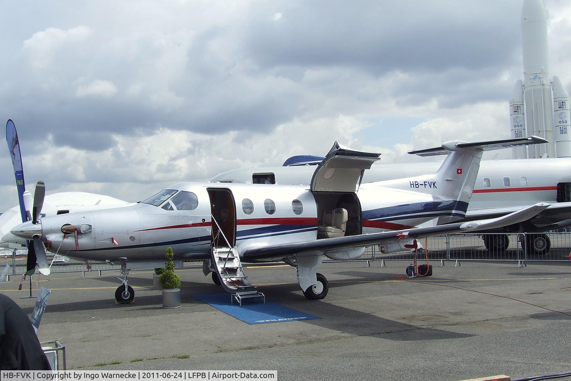HB-FVK, 2010 Pilatus PC-12/47E C/N 1256, Pilatus PC-12/47E at the Aerosalon 2011, Paris