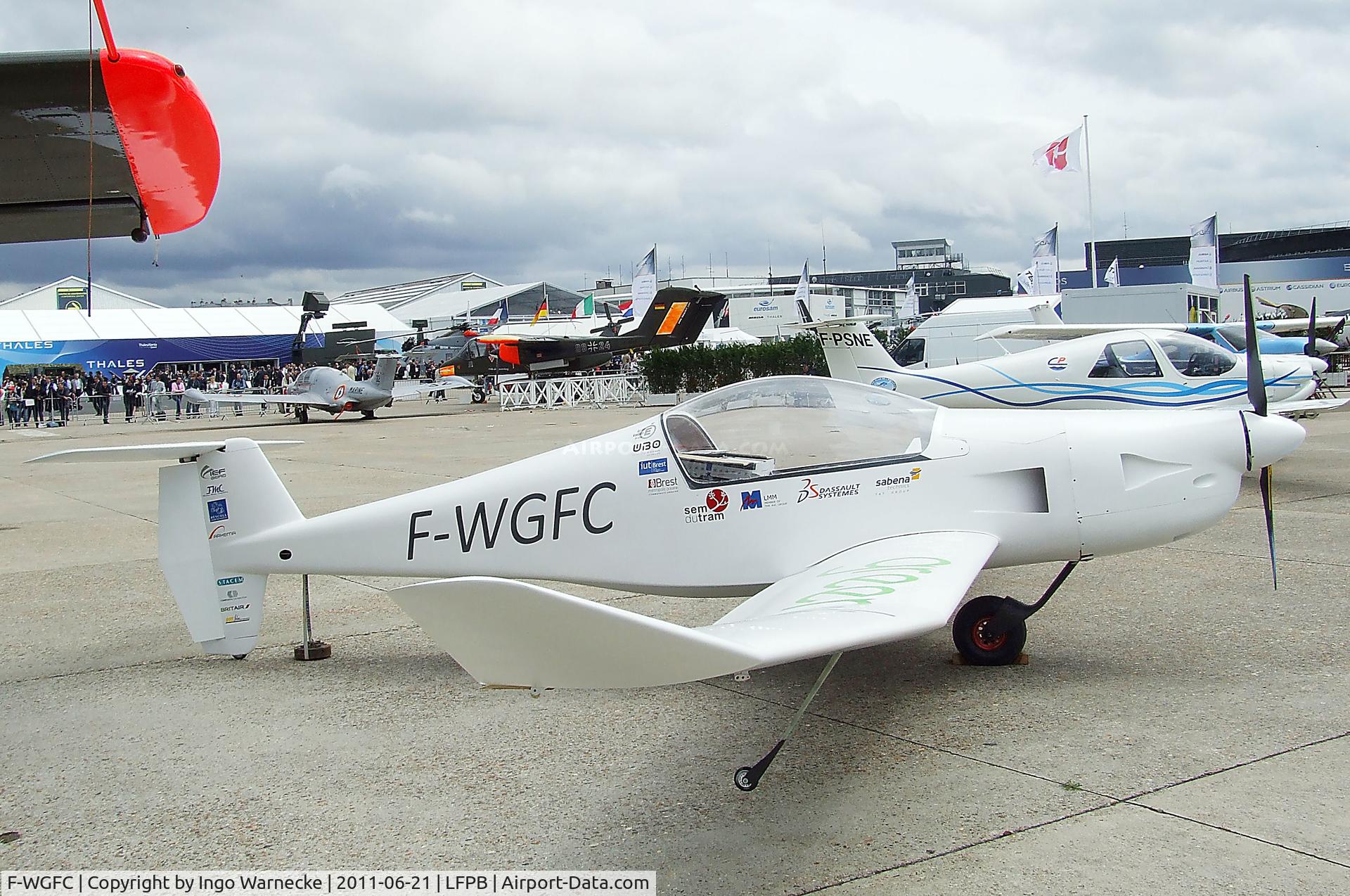 F-WGFC, Greenelis PXLD C/N 01, Greenelis PXLD at the Aerosalon 2011, Paris