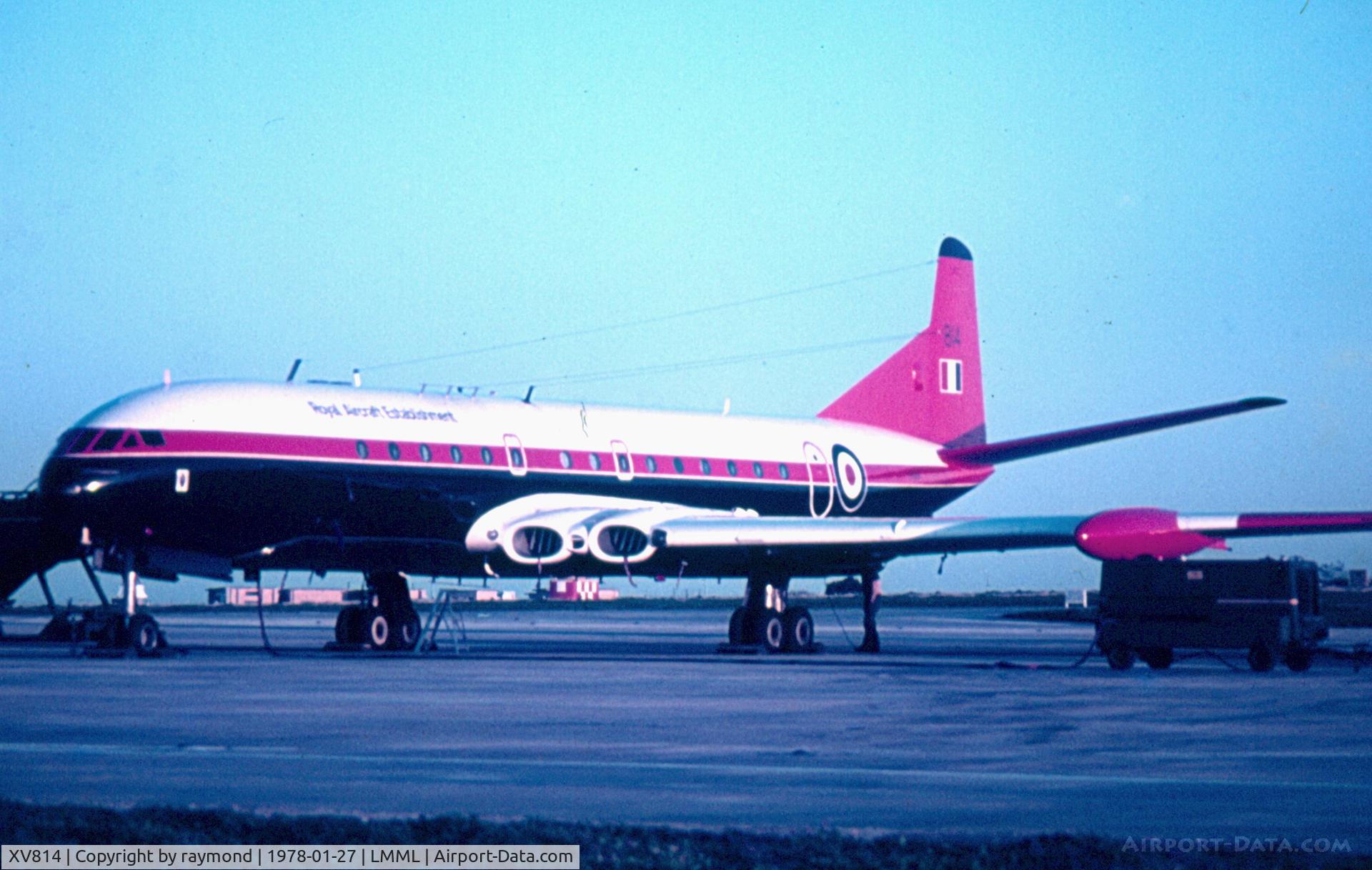 XV814, 1962 De Havilland DH.106 Comet C.4 C/N 6407, Comet (Comrod) XV814 RAE