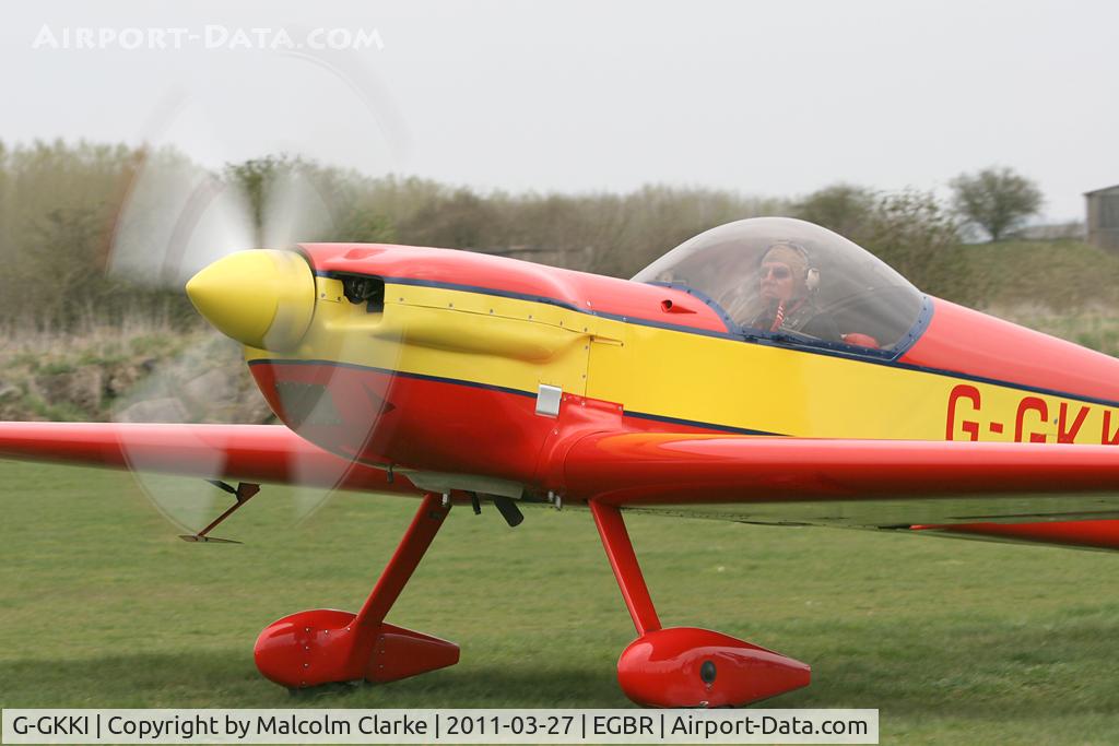 G-GKKI, 1992 Mudry CAP-231EX C/N 02, Mudry CAP 231EX at Breighton Airfield in March 2011.