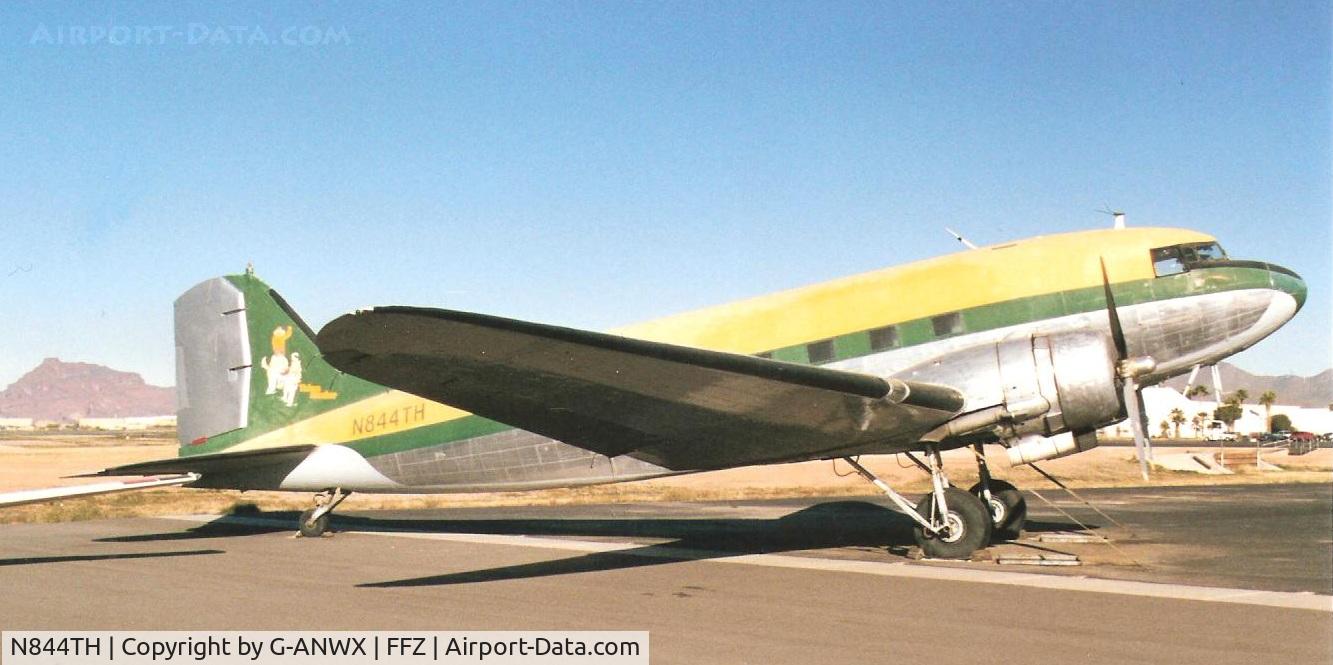 N844TH, 1944 Douglas DC3C-S1C3G (C-47A) C/N 13070, Mesa 2002