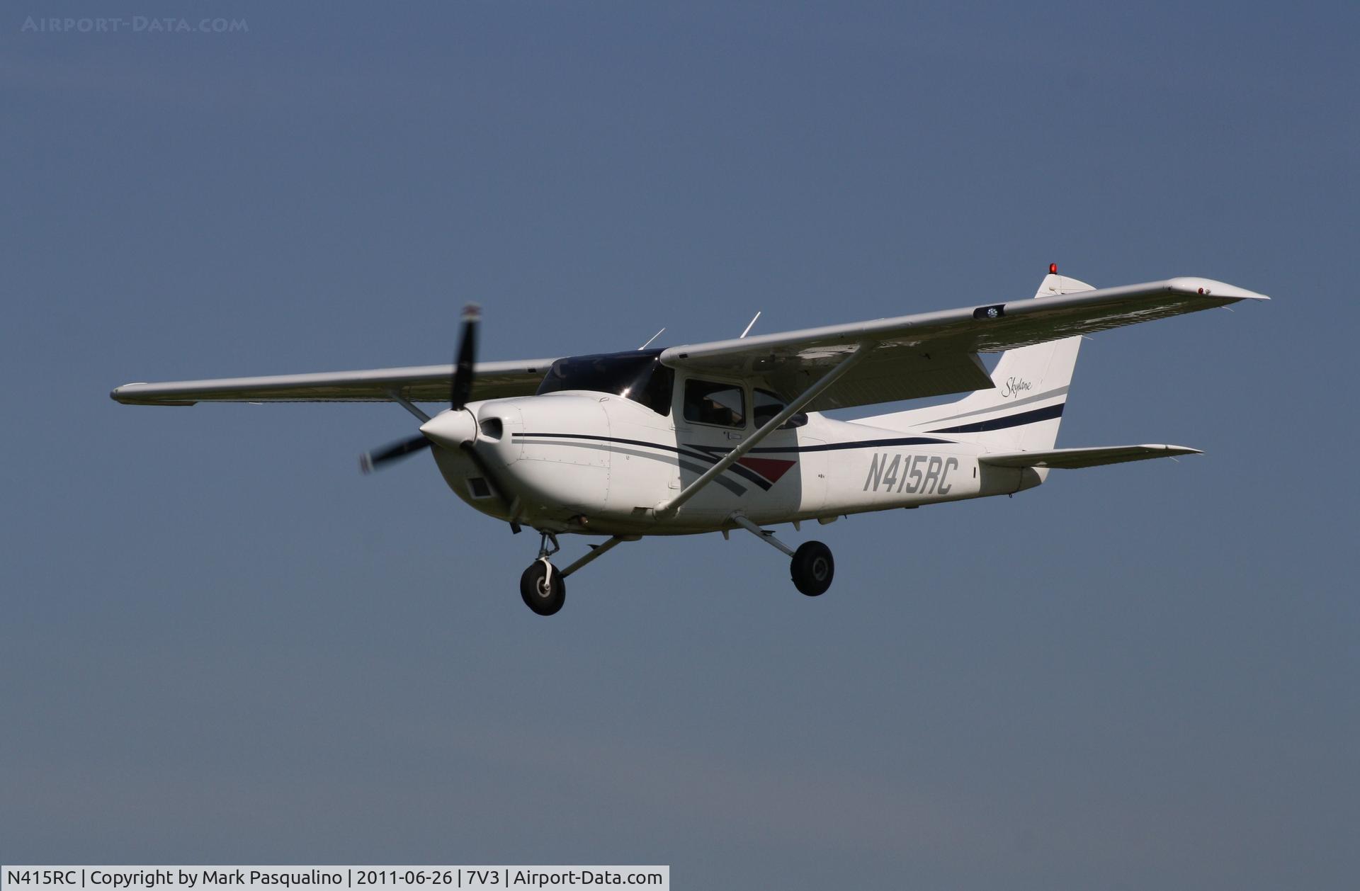 N415RC, 1998 Cessna 182S Skylane C/N 18280302, Cessna 182S