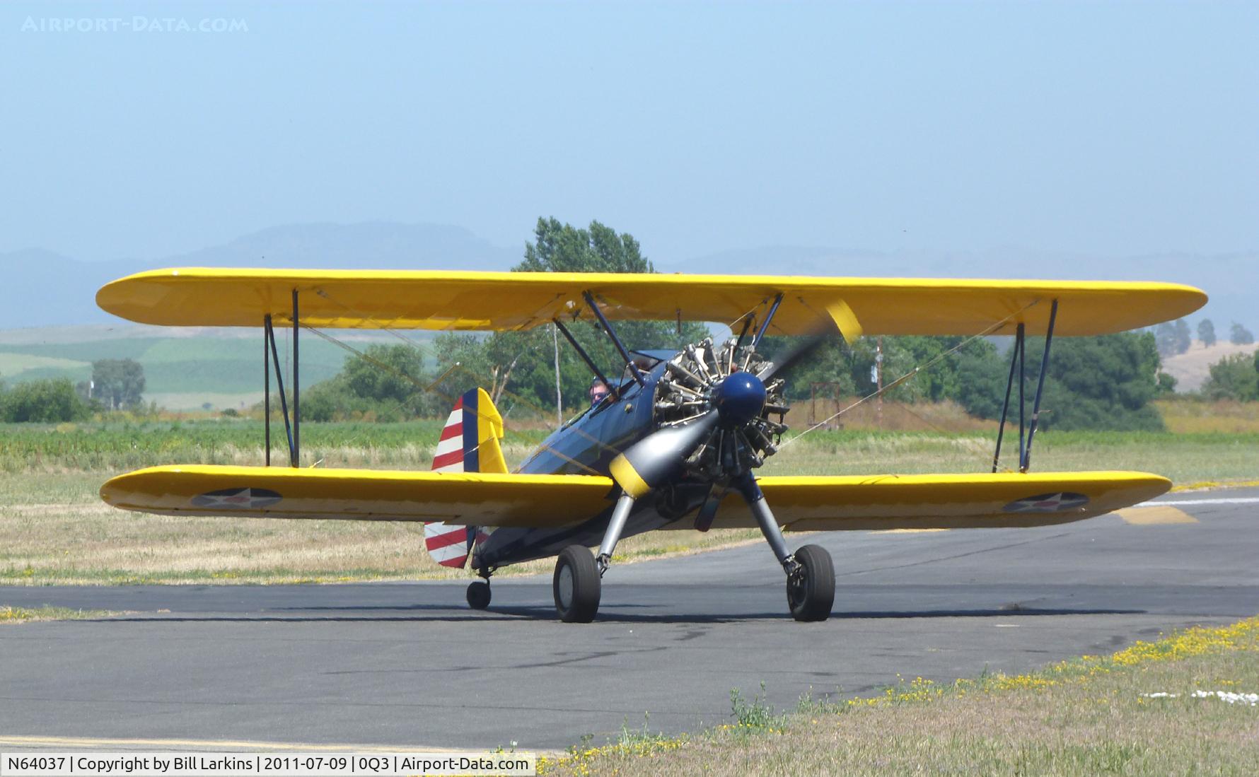 N64037, 1942 Boeing B75N1 C/N 75-6828, Resident