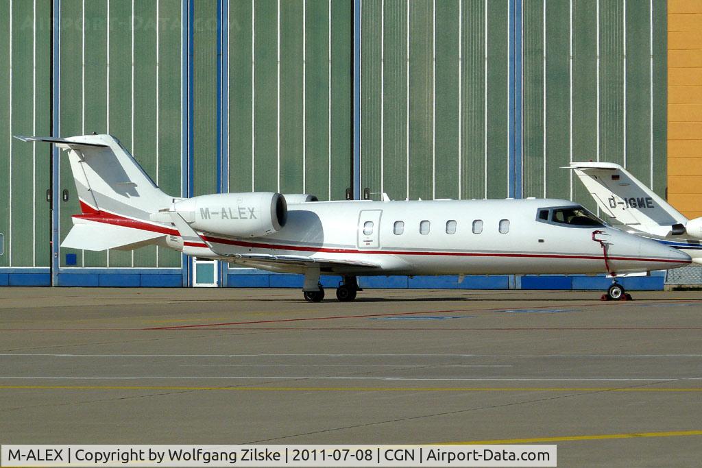 M-ALEX, 2005 Learjet 60 C/N 60-287, visitor