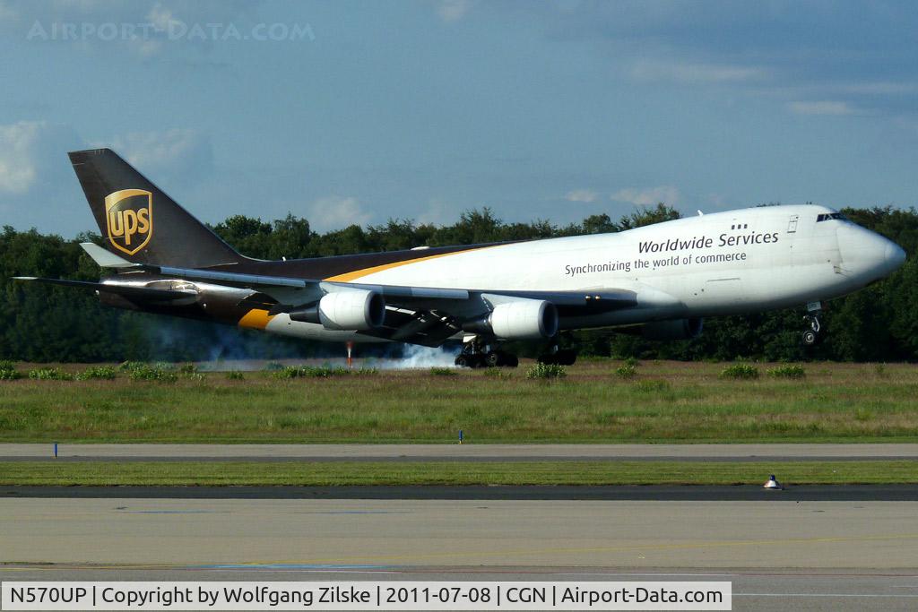 N570UP, 2007 Boeing 747-44AF C/N 35667, visitor