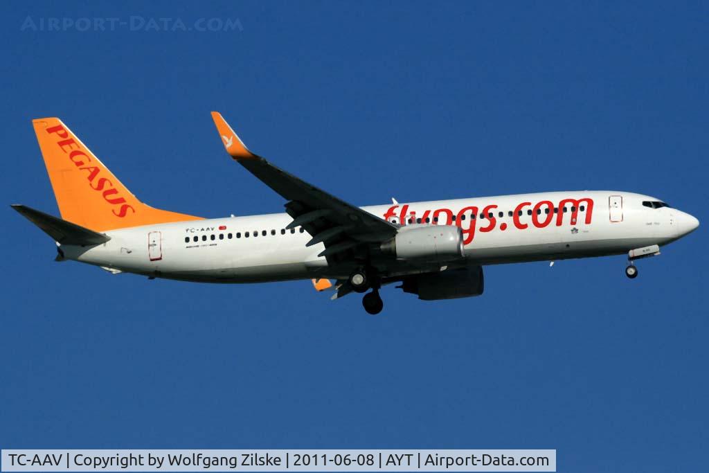 TC-AAV, 2010 Boeing 737-82R C/N 40696, visitor