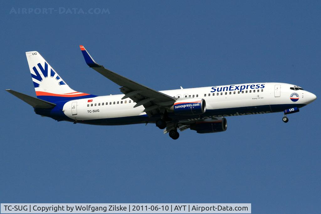 TC-SUG, 2002 Boeing 737-8CX C/N 32365, visitor