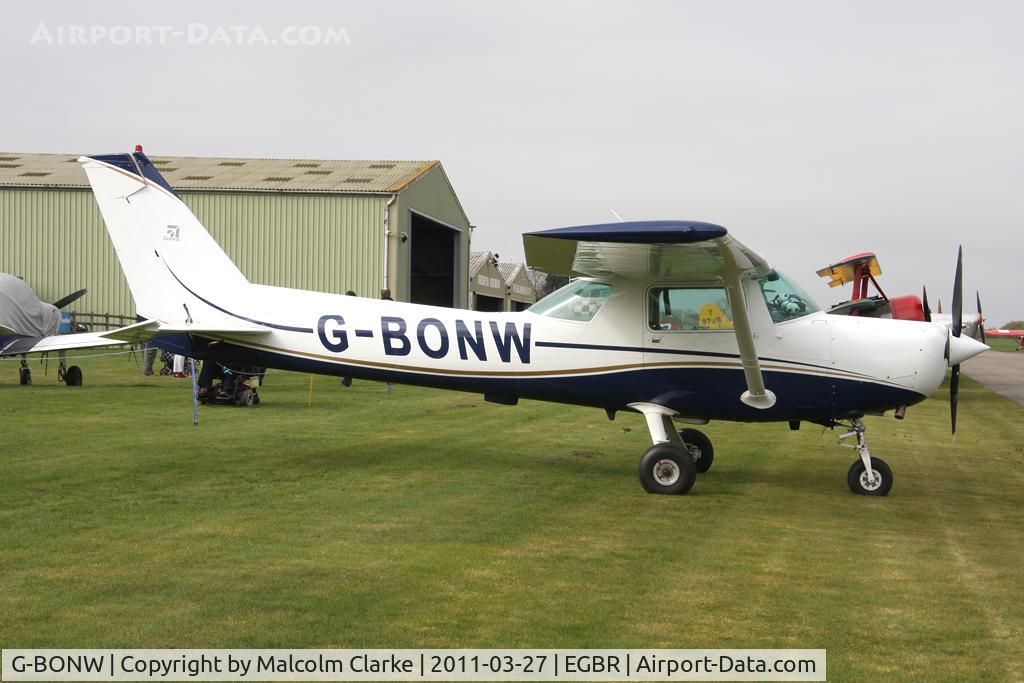 G-BONW, 1978 Cessna 152 C/N 152-80401, Cessna 152 at Breighton Airfield in March 2011.