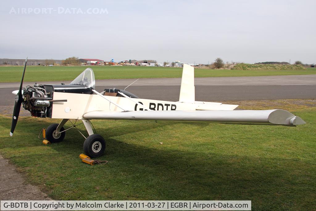 G-BDTB, 1981 Evans VP-1 Series 2 Volksplane C/N PFA 7009, Evans VP-1 at Breighton Airfield in March 2011.
