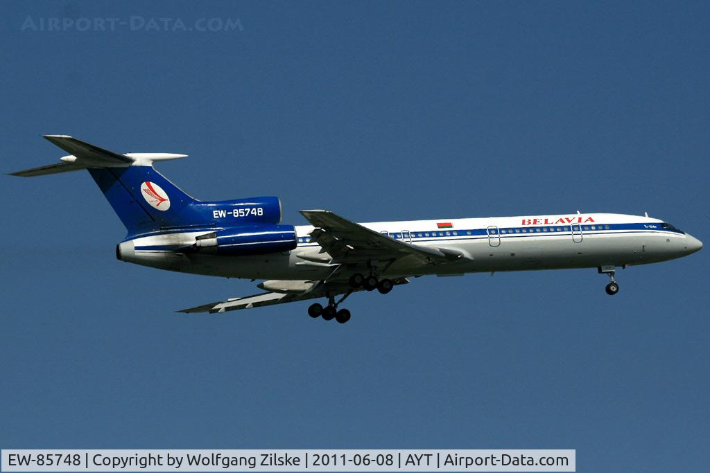EW-85748, 1992 Tupolev Tu-154M C/N 92A924, visitor