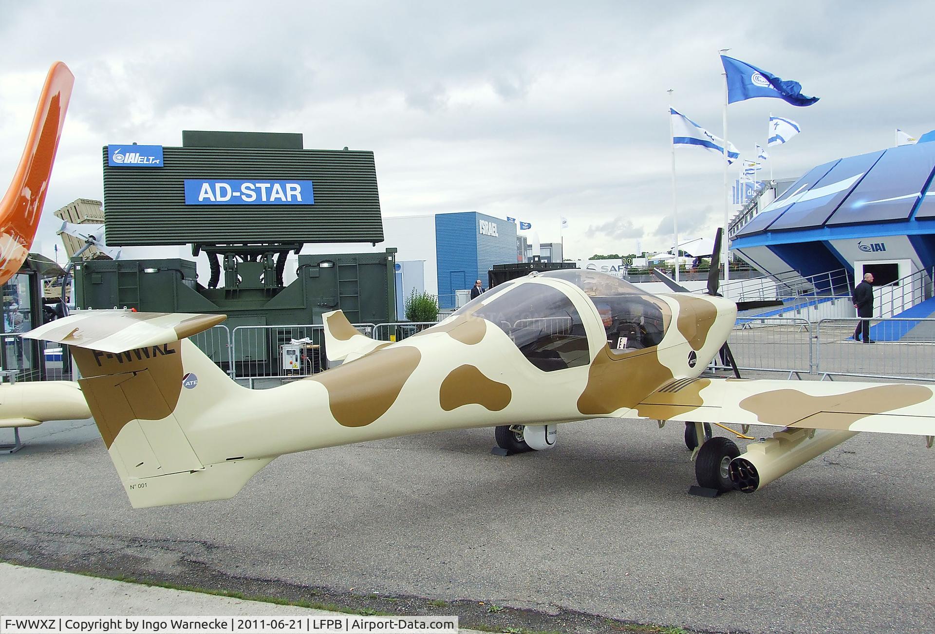 F-WWXZ, Dyn'Aero Pulsatrix C/N 001, Dyn Aero / ATE Pulsatrix at the Aerosalon 2011, Paris