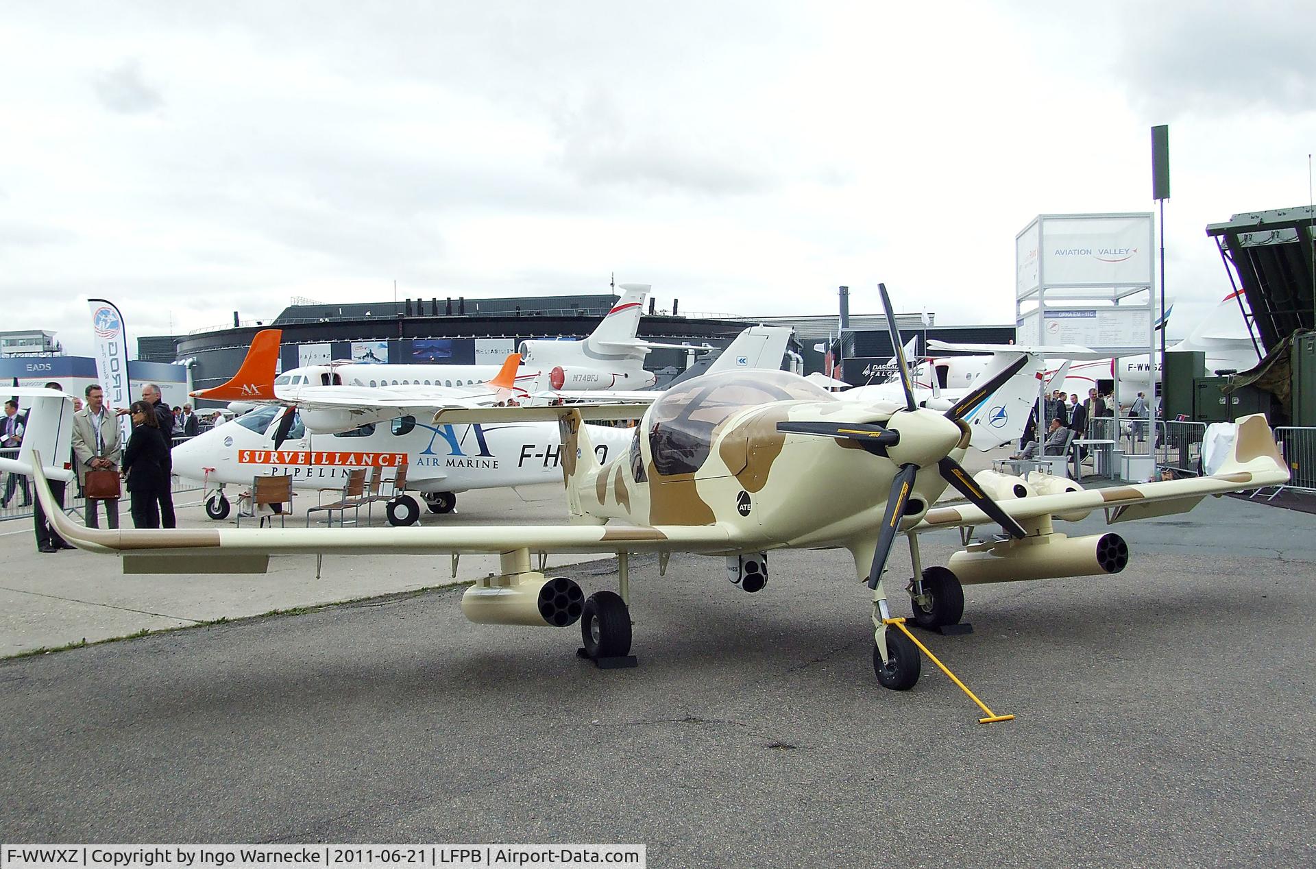 F-WWXZ, Dyn'Aero Pulsatrix C/N 001, Dyn Aero / ATE Pulsatrix at the Aerosalon 2011, Paris