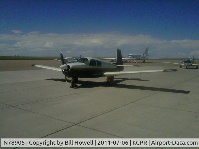 N78905, 1961 Mooney M20B Mark 21 C/N 1919, Mooney In Casper Wyoming