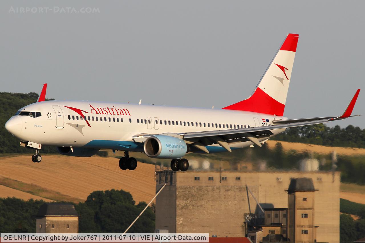 OE-LNR, 2005 Boeing 737-8Z9 C/N 33833, Austrian Airlines
