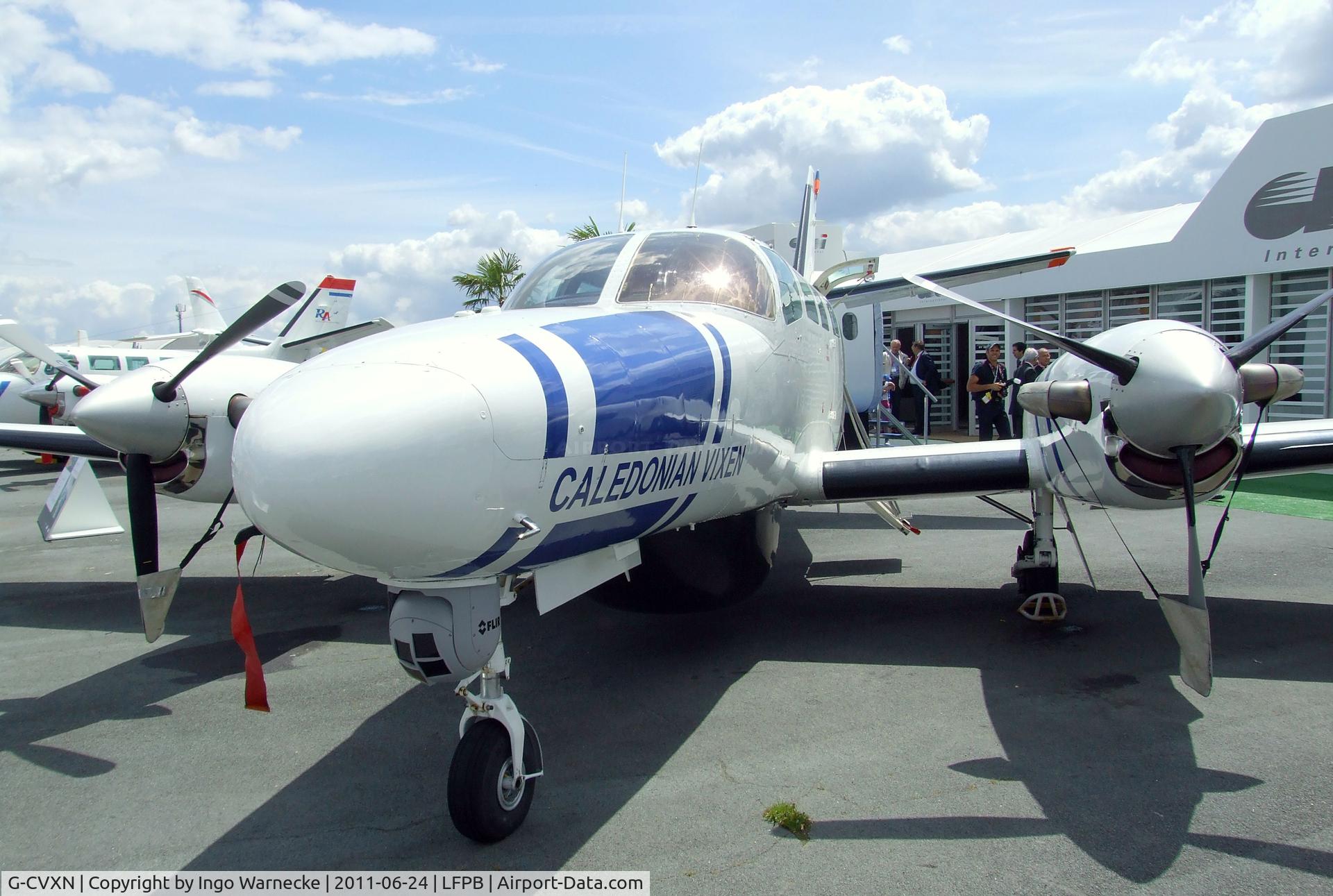 G-CVXN, 1991 Reims Cessna F406 Vigilant C/N F406-0064, Reims / Cessna F406 Vigilant at the Aerosalon 2011, Paris