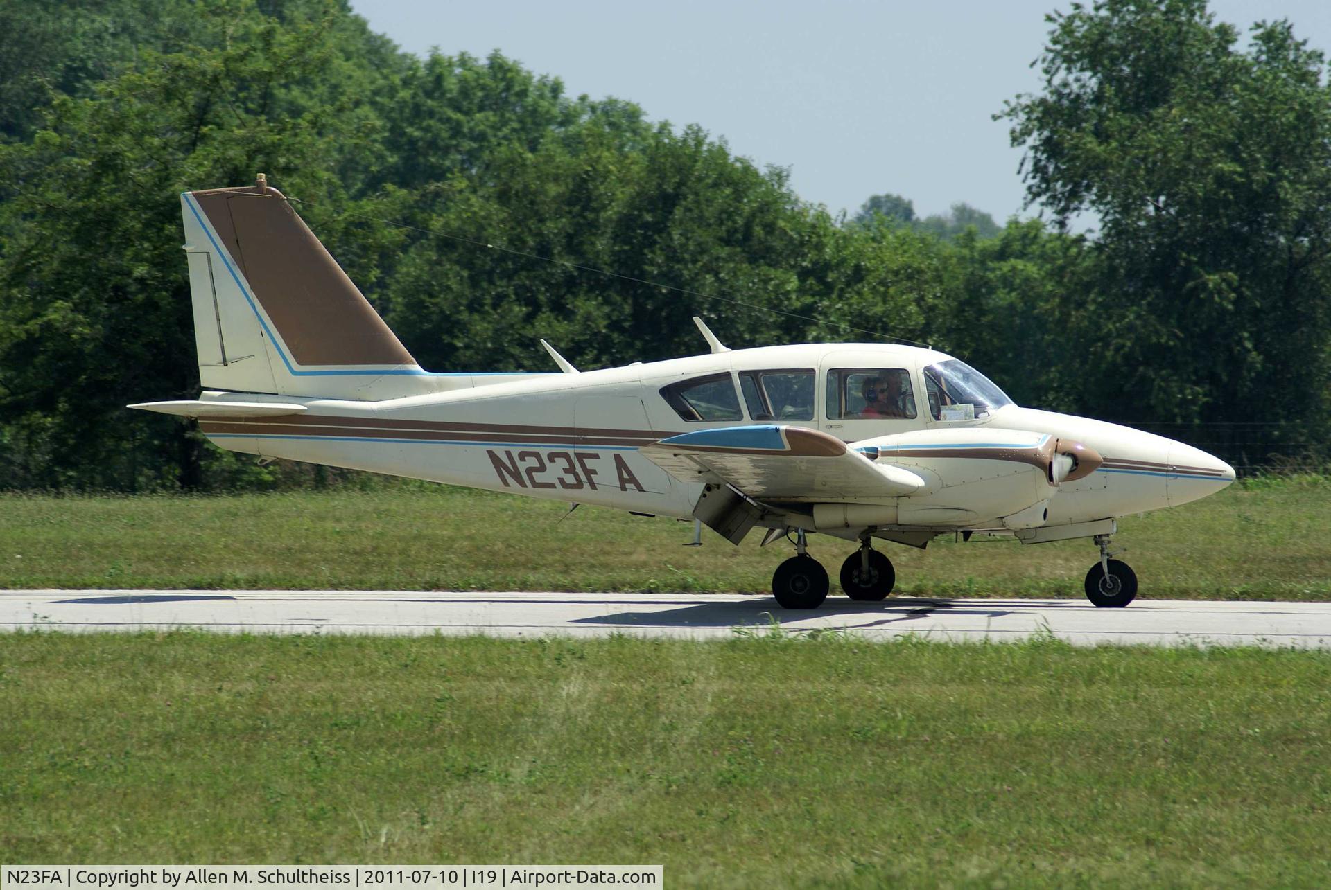 N23FA, 1960 Piper PA-23-250 C/N 27-52, 1960 Piper PA-23-250
