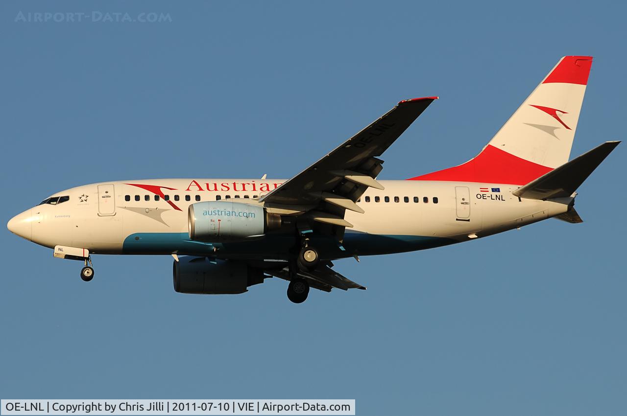 OE-LNL, 2000 Boeing 737-6Z9 C/N 30137, Austrian Airlines