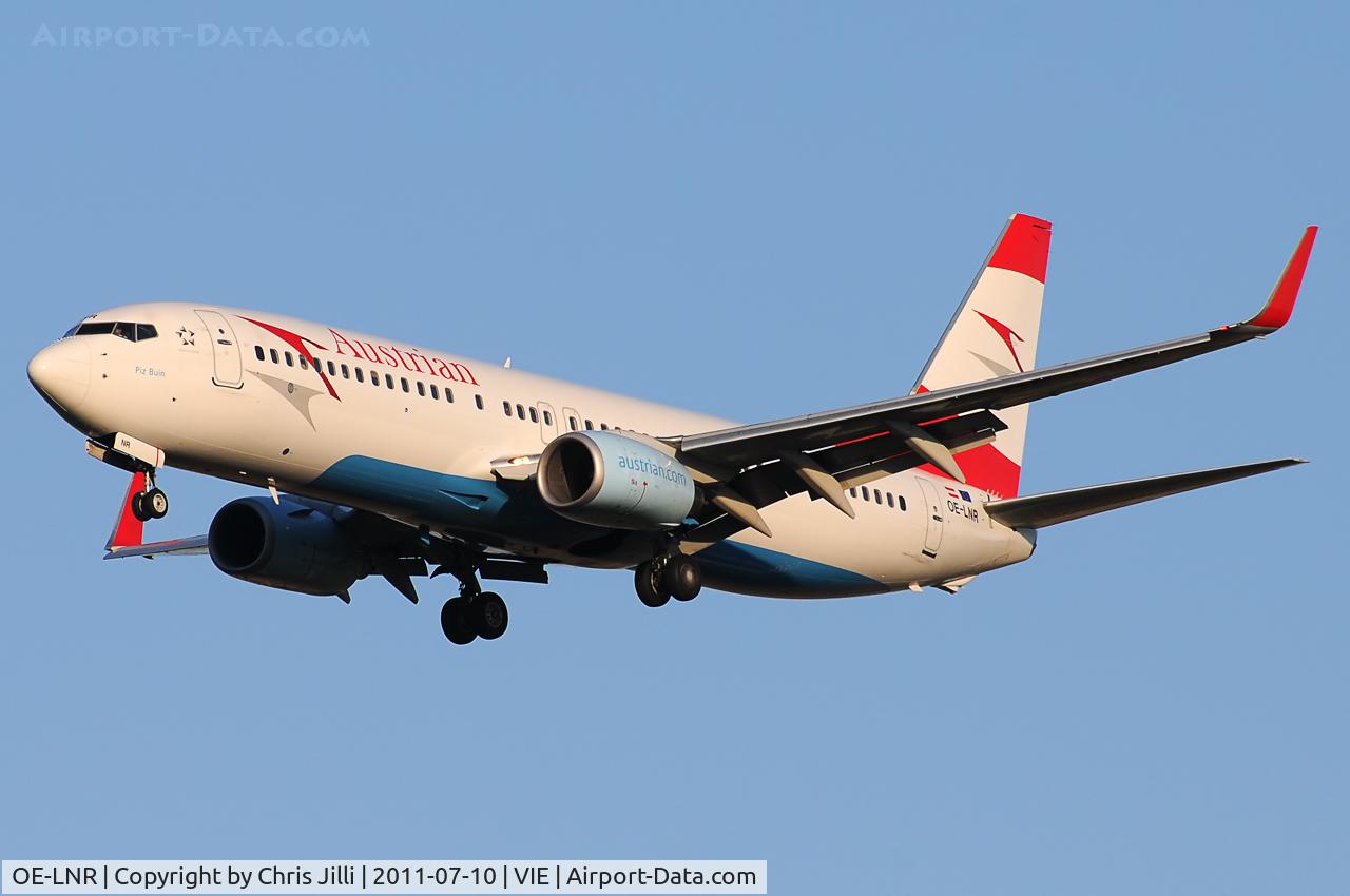 OE-LNR, 2005 Boeing 737-8Z9 C/N 33833, Austrian Airlines