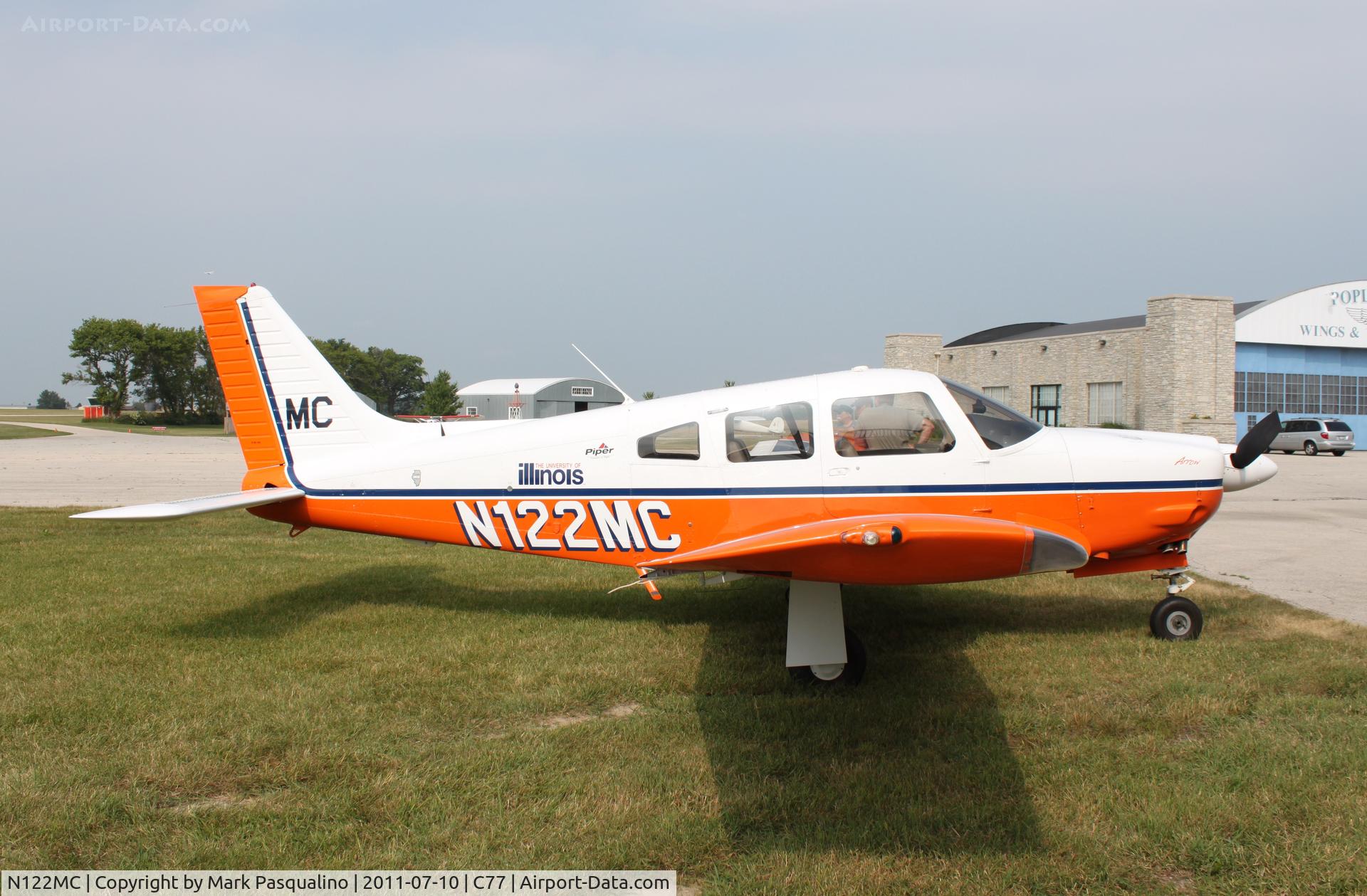 N122MC, 2007 Piper PA-28R-201 Cherokee Arrow III C/N 2844133, PA28R-201