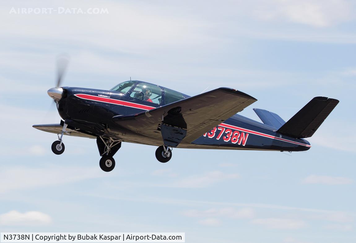 N3738N, 1947 Beech 35 Bonanza C/N D-948, Payson, AZ