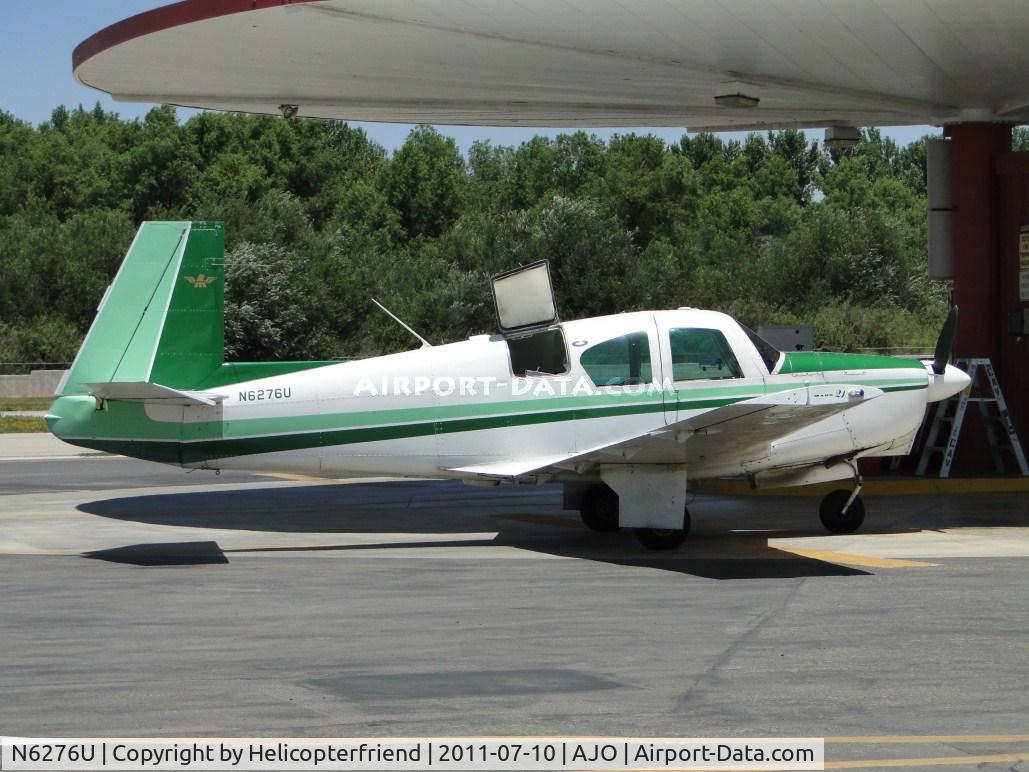 N6276U, 1962 Mooney M20C Ranger C/N 2115, Refueling